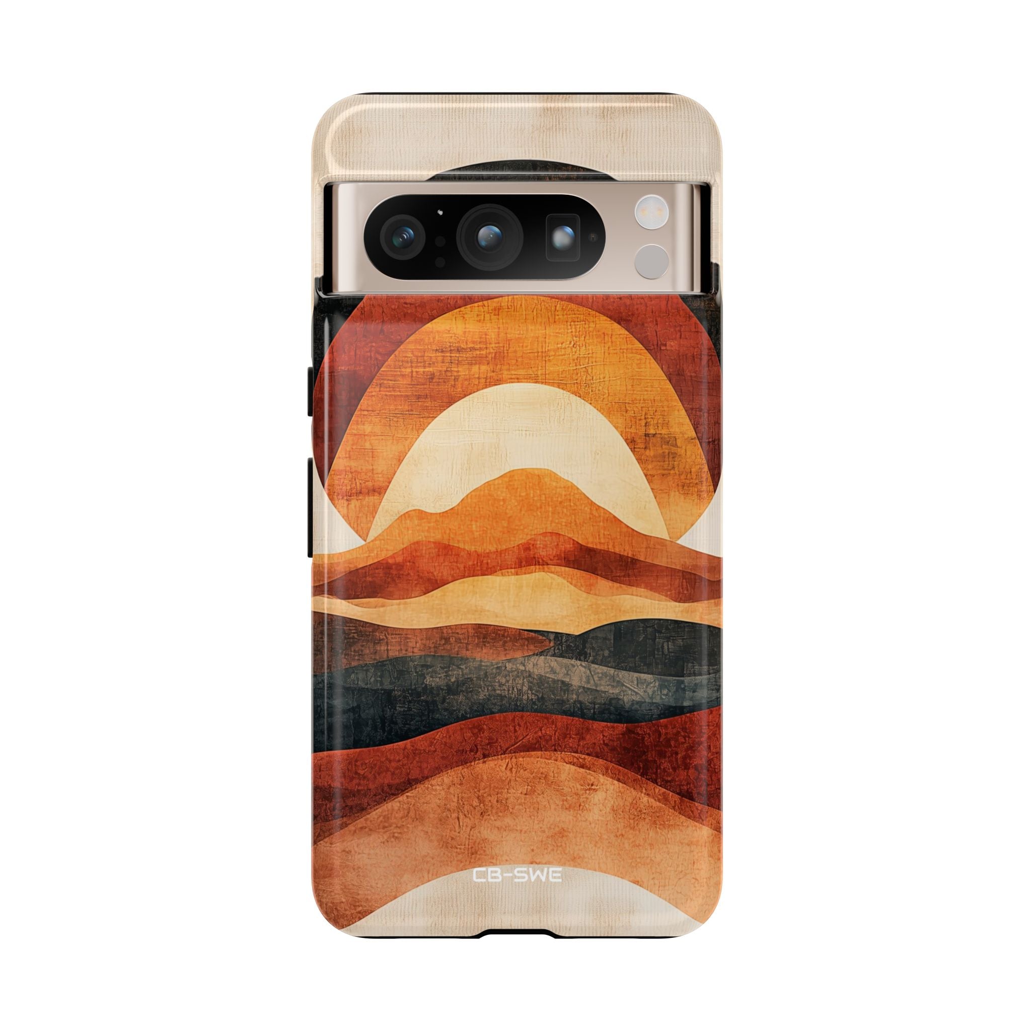 Sunrise Embraces Mountains - Google Pixel Case