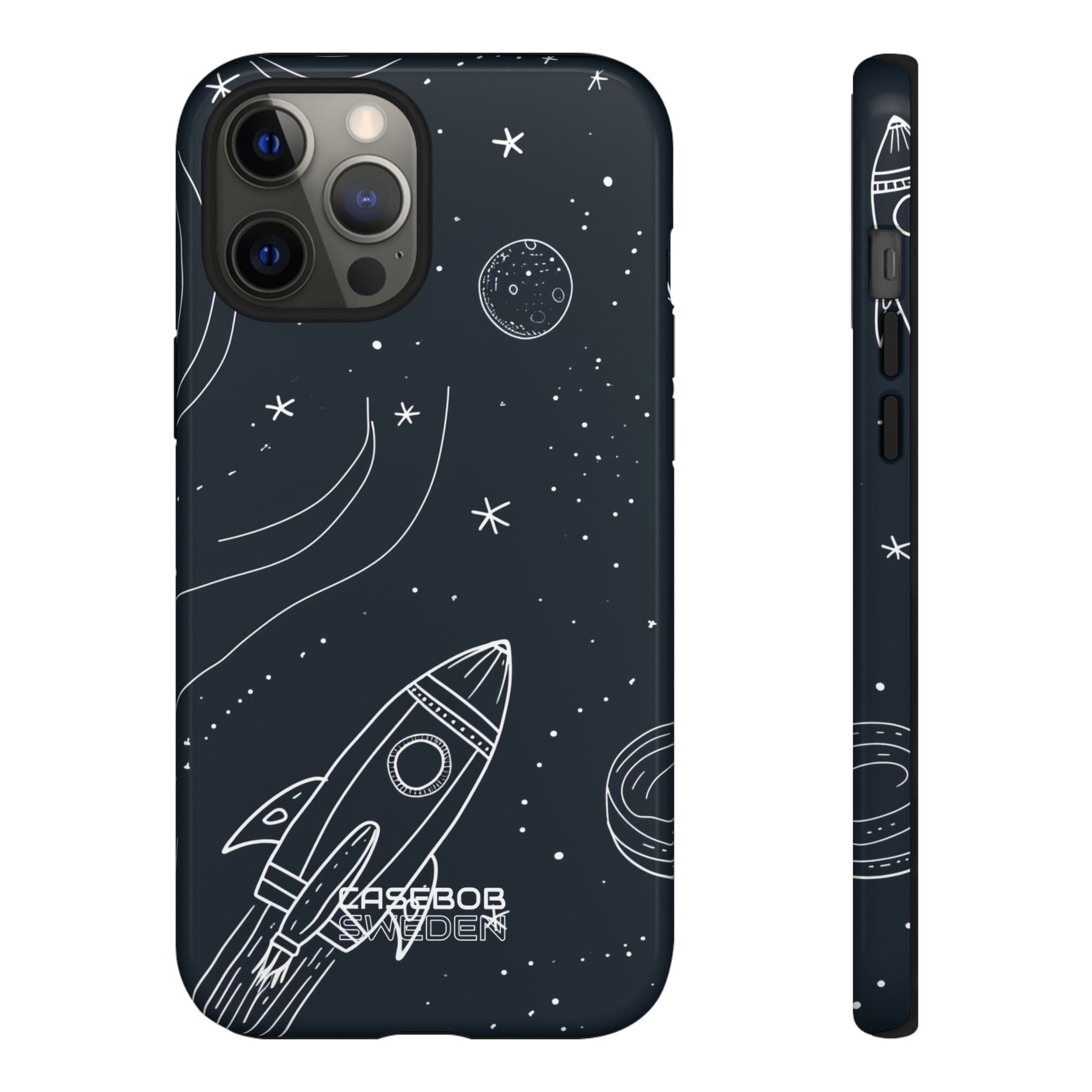 Cosmic Rocket Drift iPhone 12 - Tough