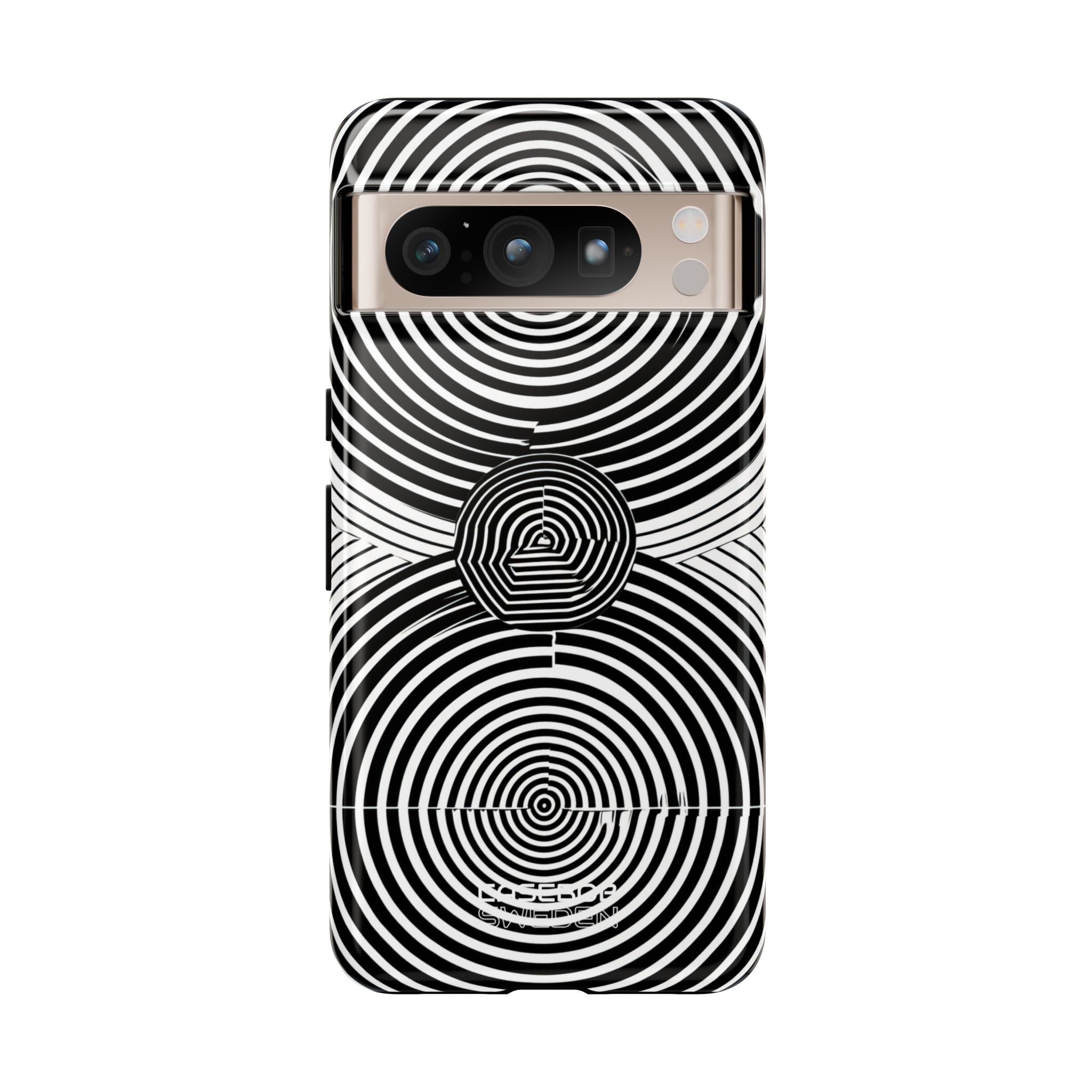 Monochrome Spiral Motion Google Pixel 8 - Tough