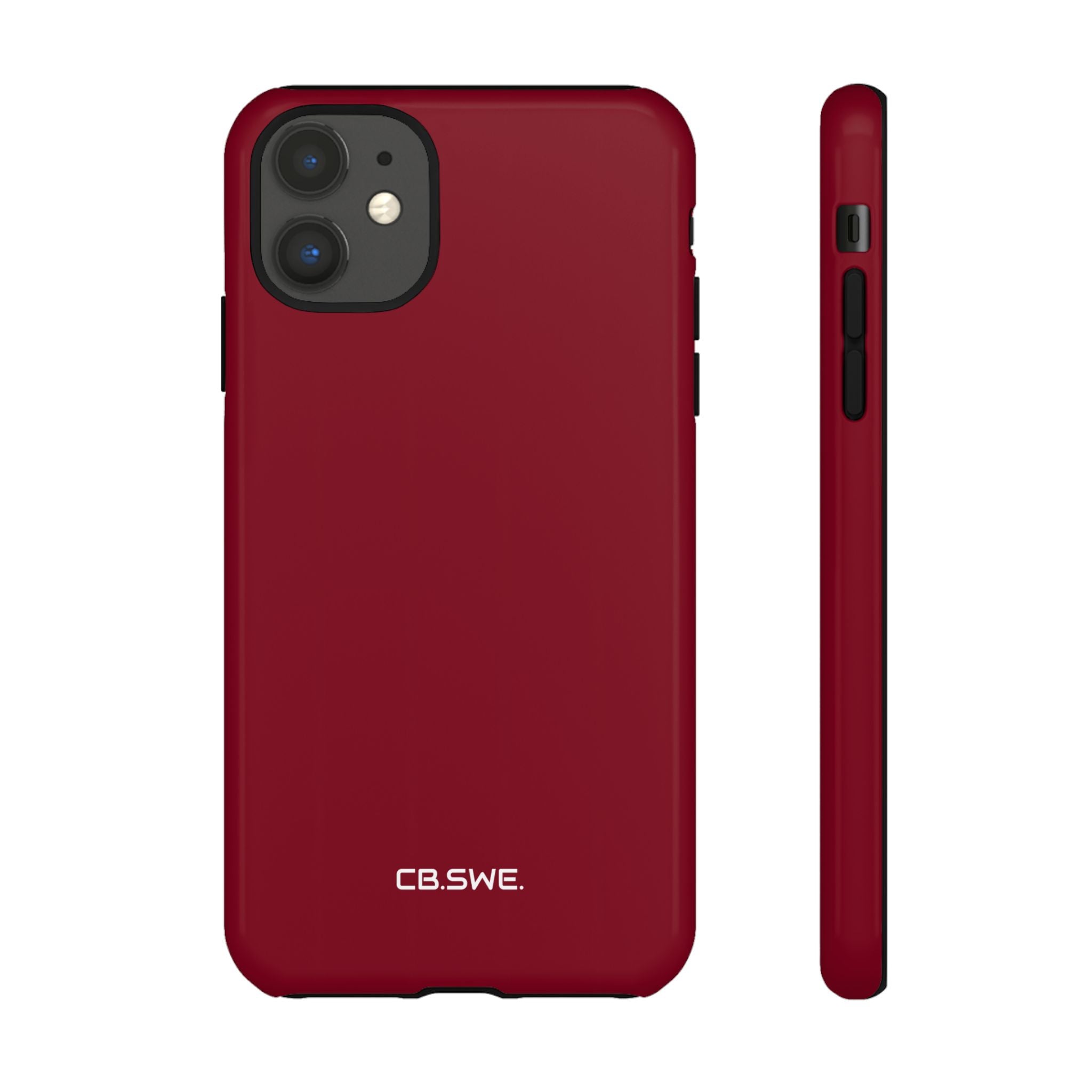 Burgundy iPhone Case - Tough