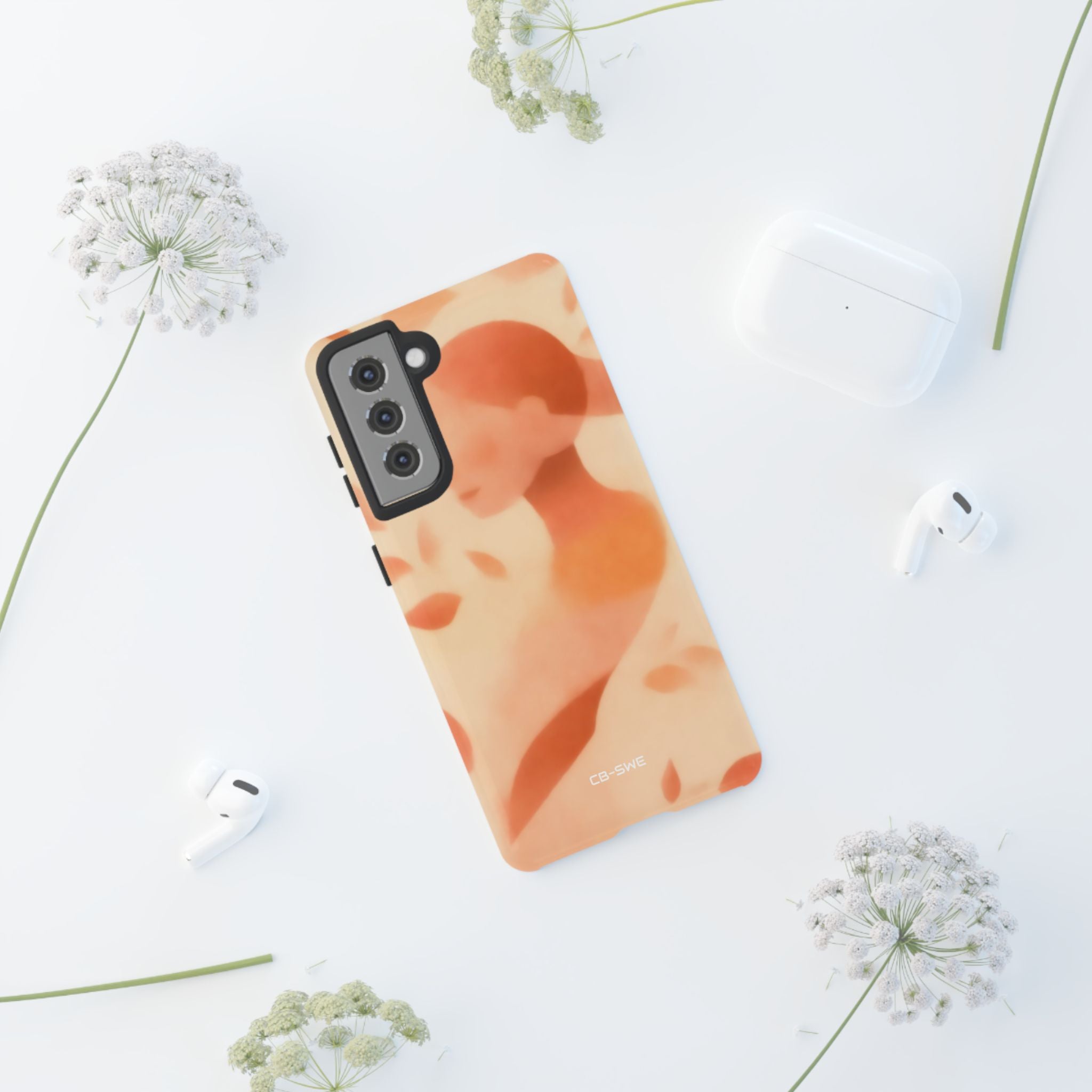 Leaf Embraces Woman - Samsung Case