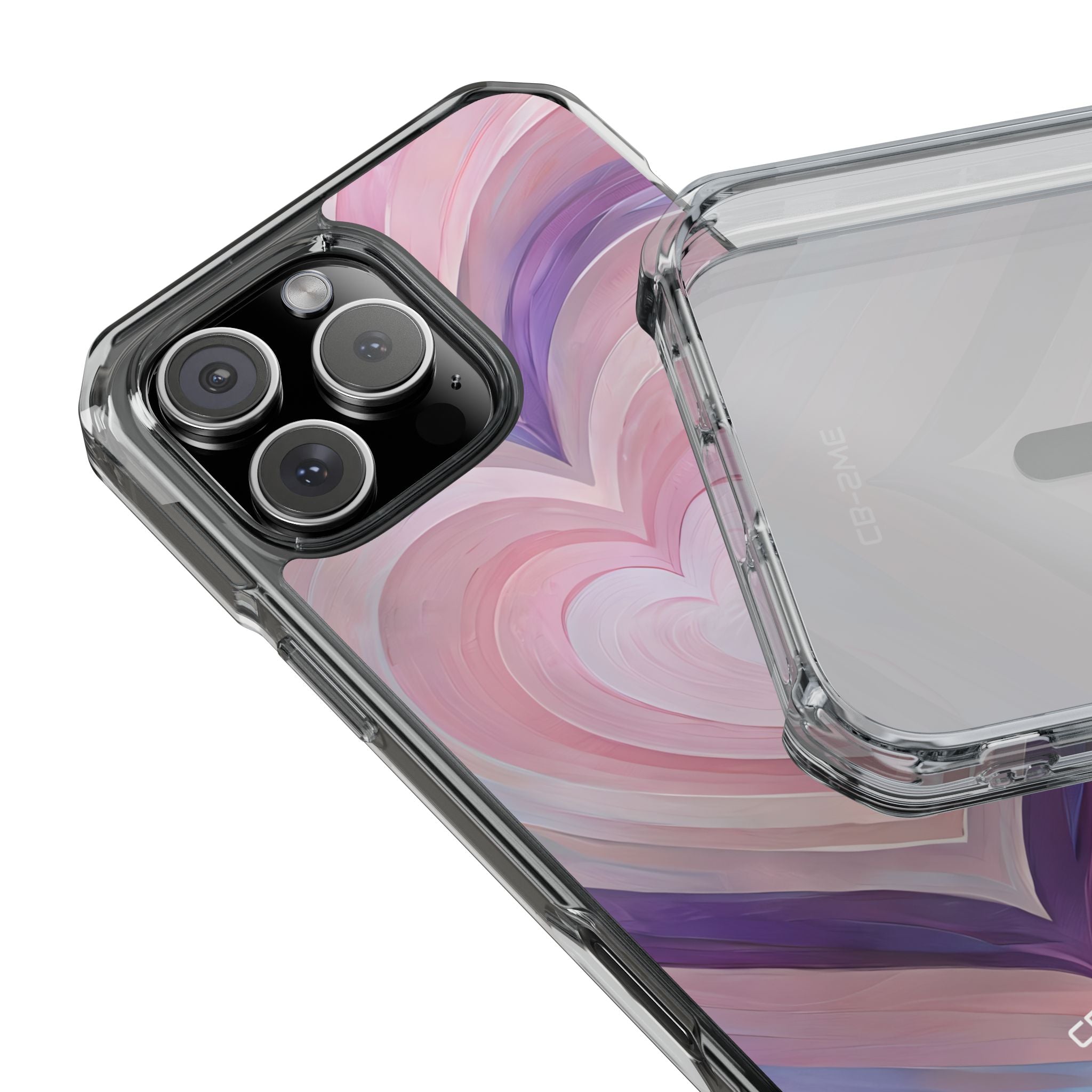 Impressionistic Heart Layers iPhone Case - Impact