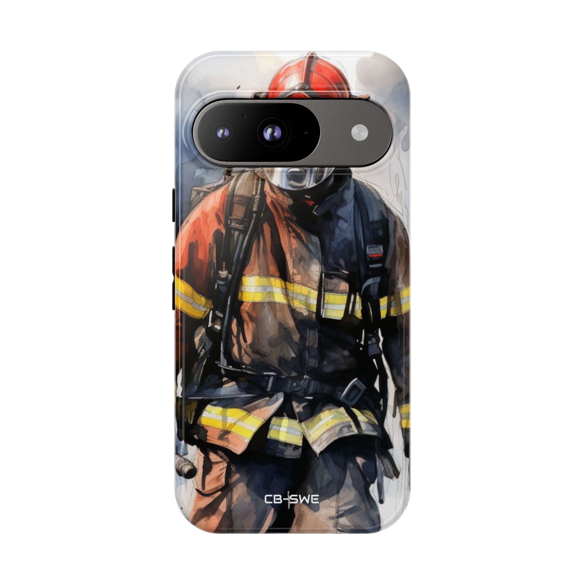 Firefighter In Motion - Google Pixel Case