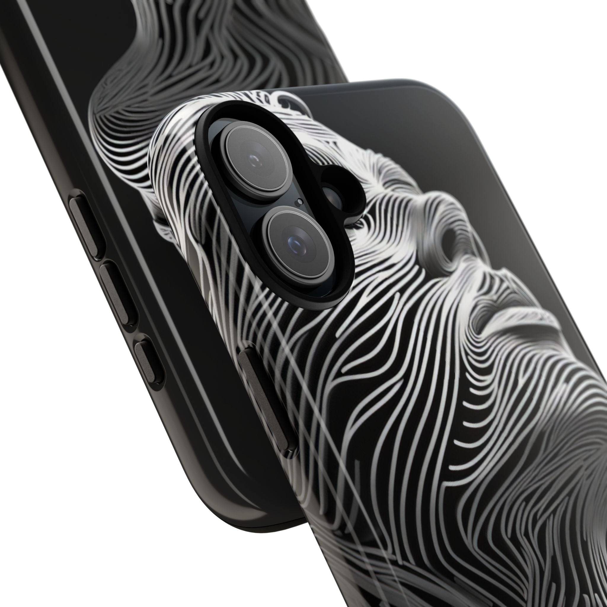 Fluid Face Lines iPhone 16 - Tough