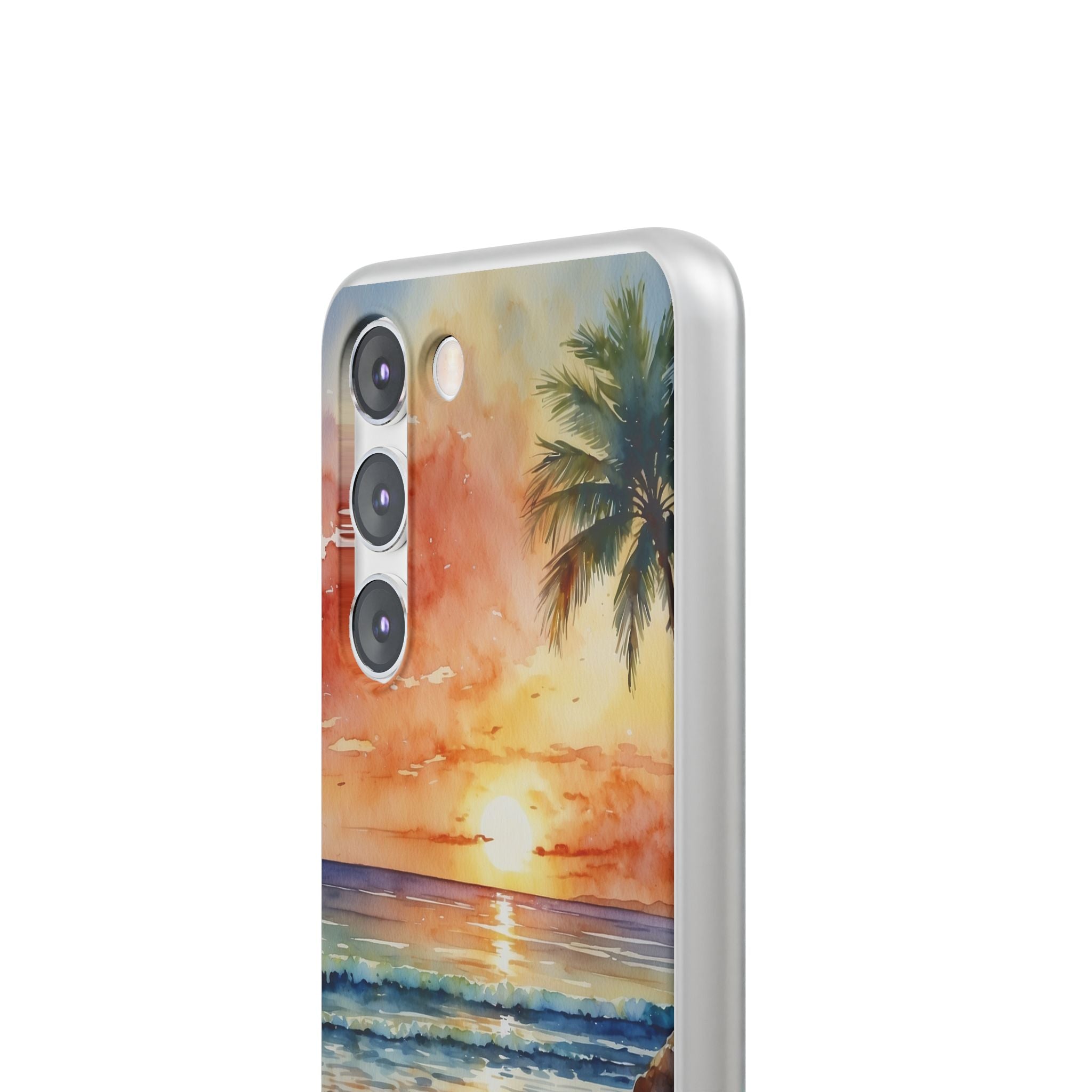 Sunset Palm Samsung S23 Case - Soft