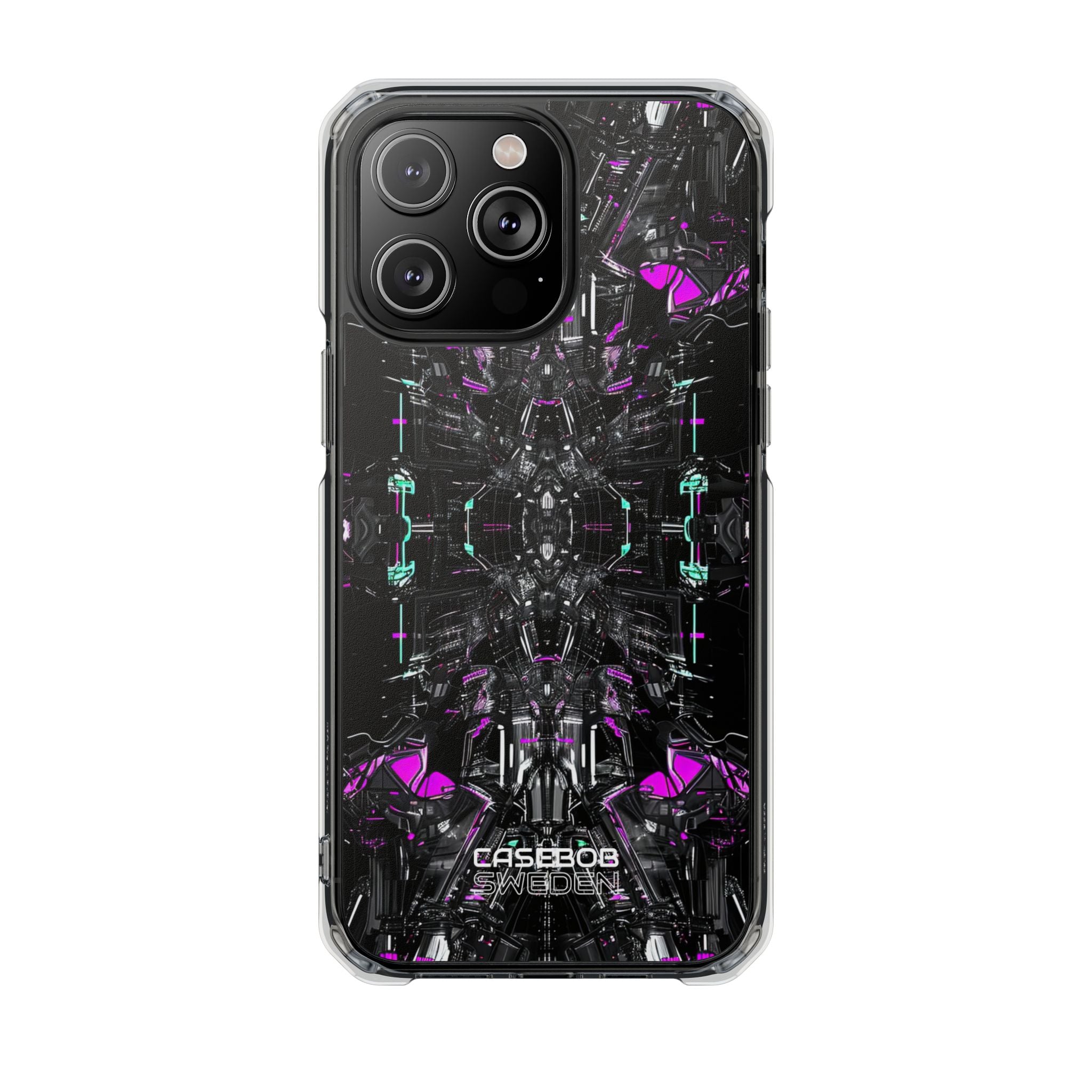 Cybernetic Neon Nexus iPhone 14 - Impact Clear+