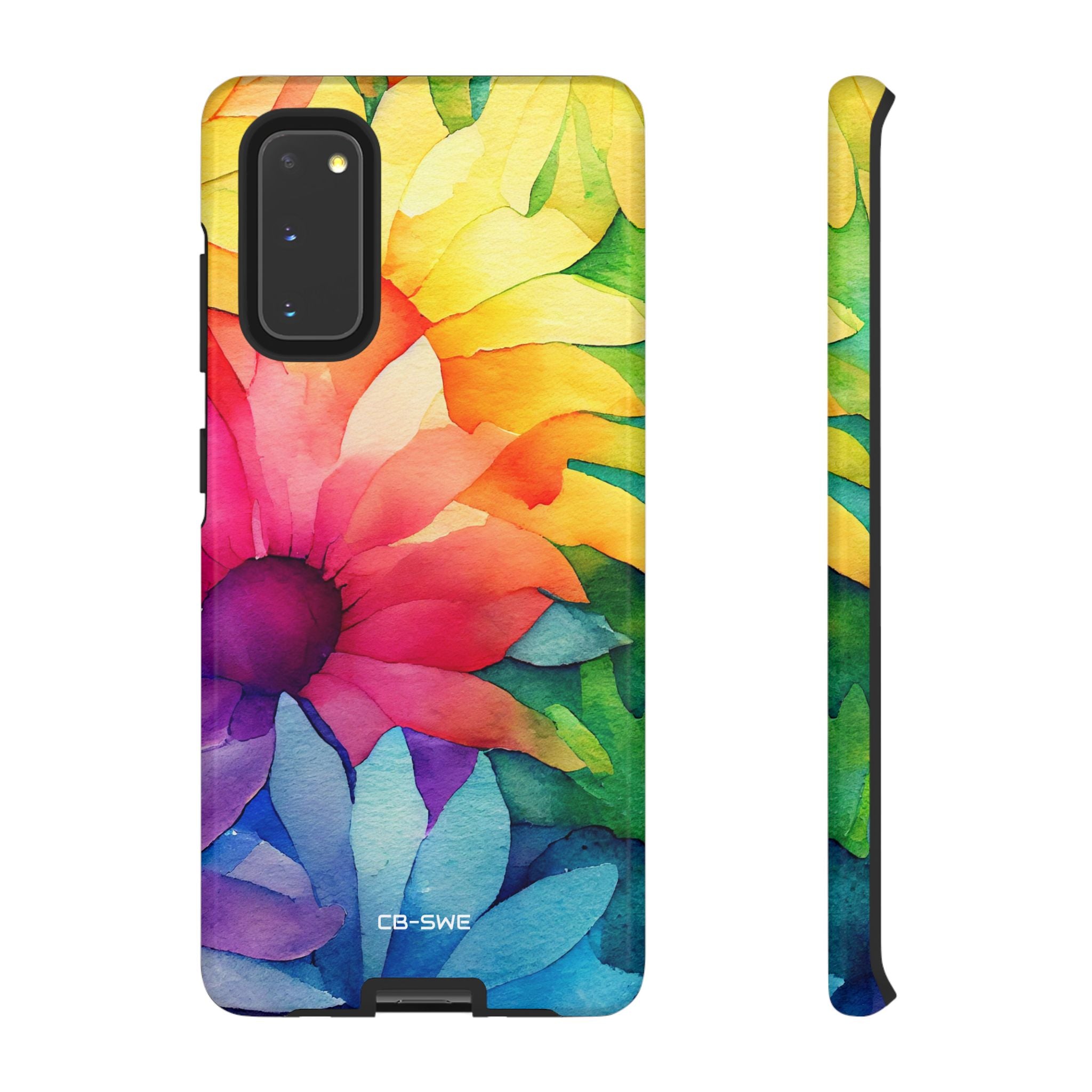Vibrant Floral Symphony - Samsung Case