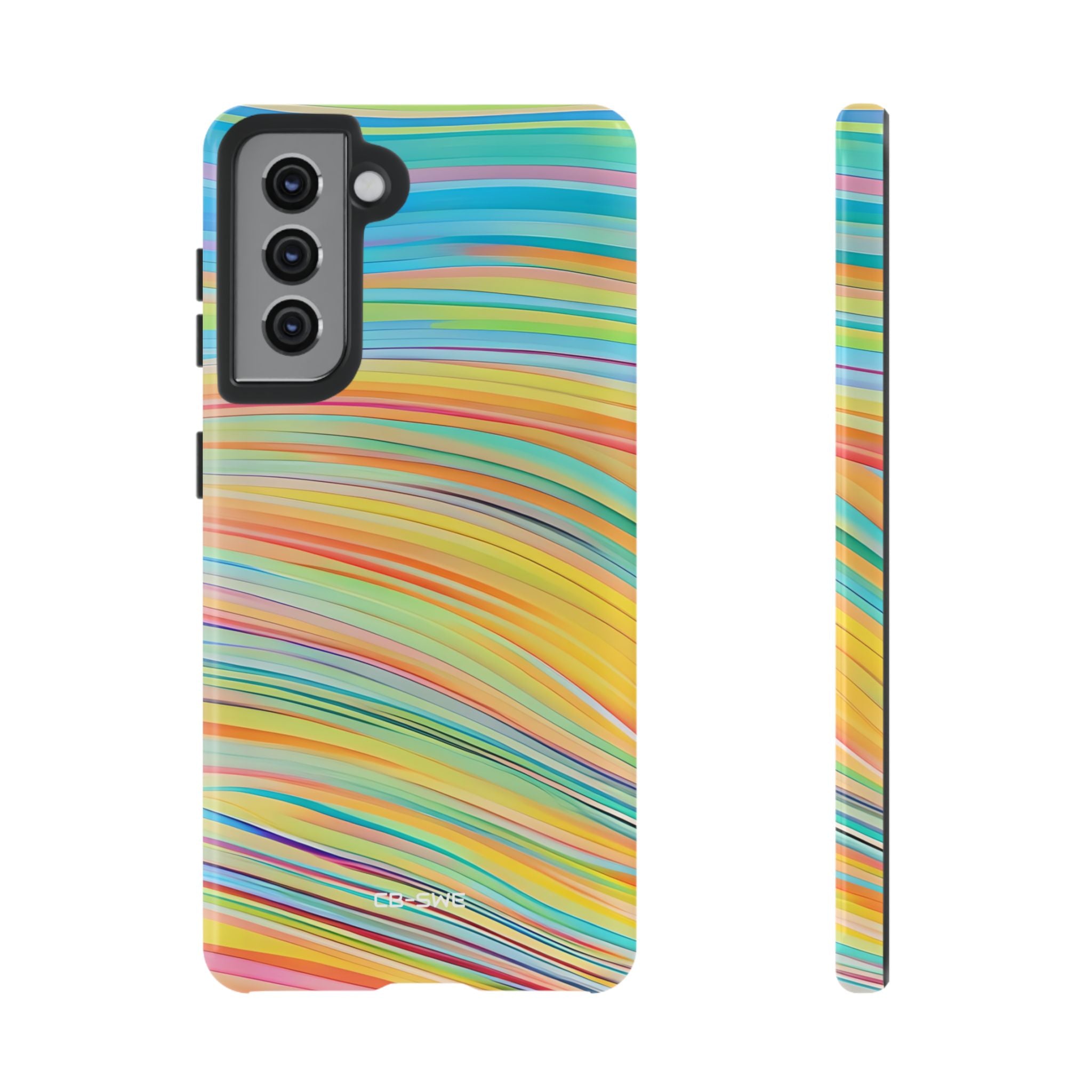 Vibrant Rhythmic Waves - Samsung Case
