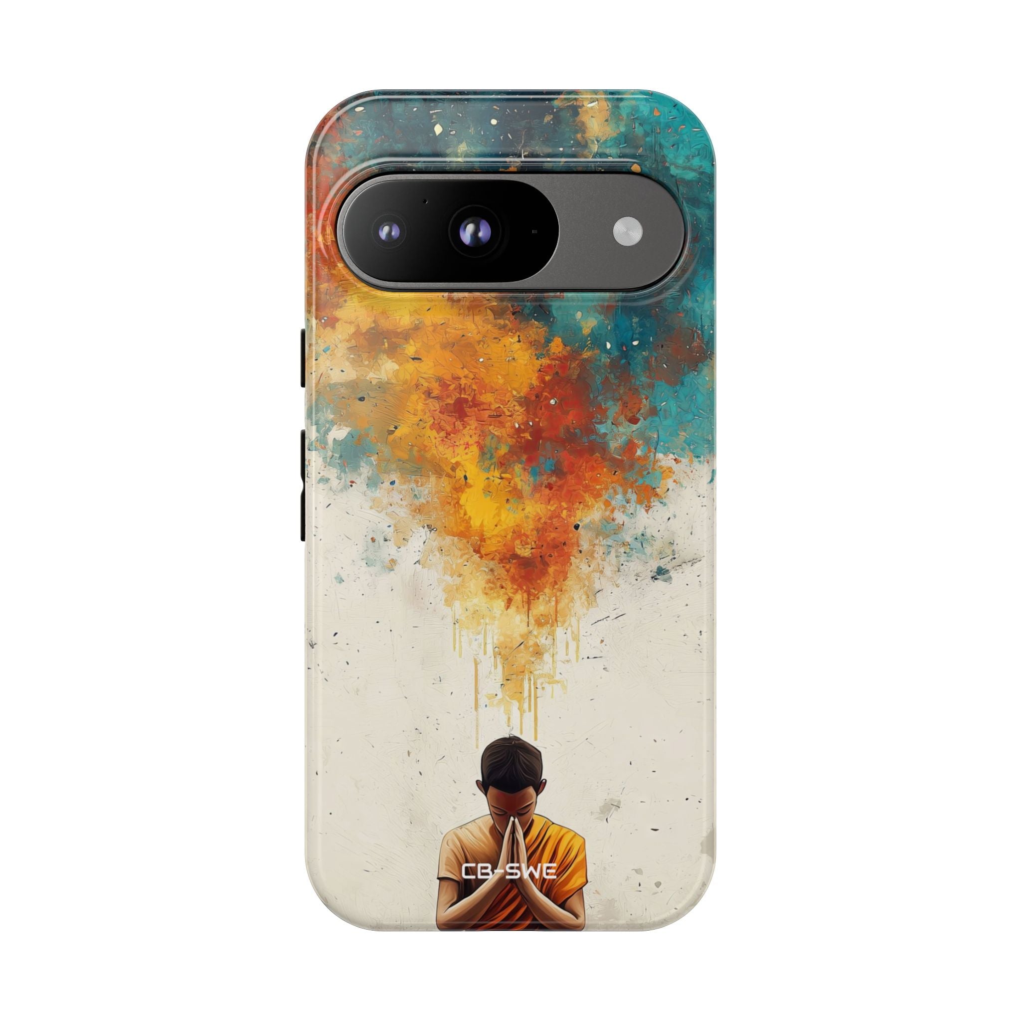 Monk Embracing Enlightenment - Google Pixel Case
