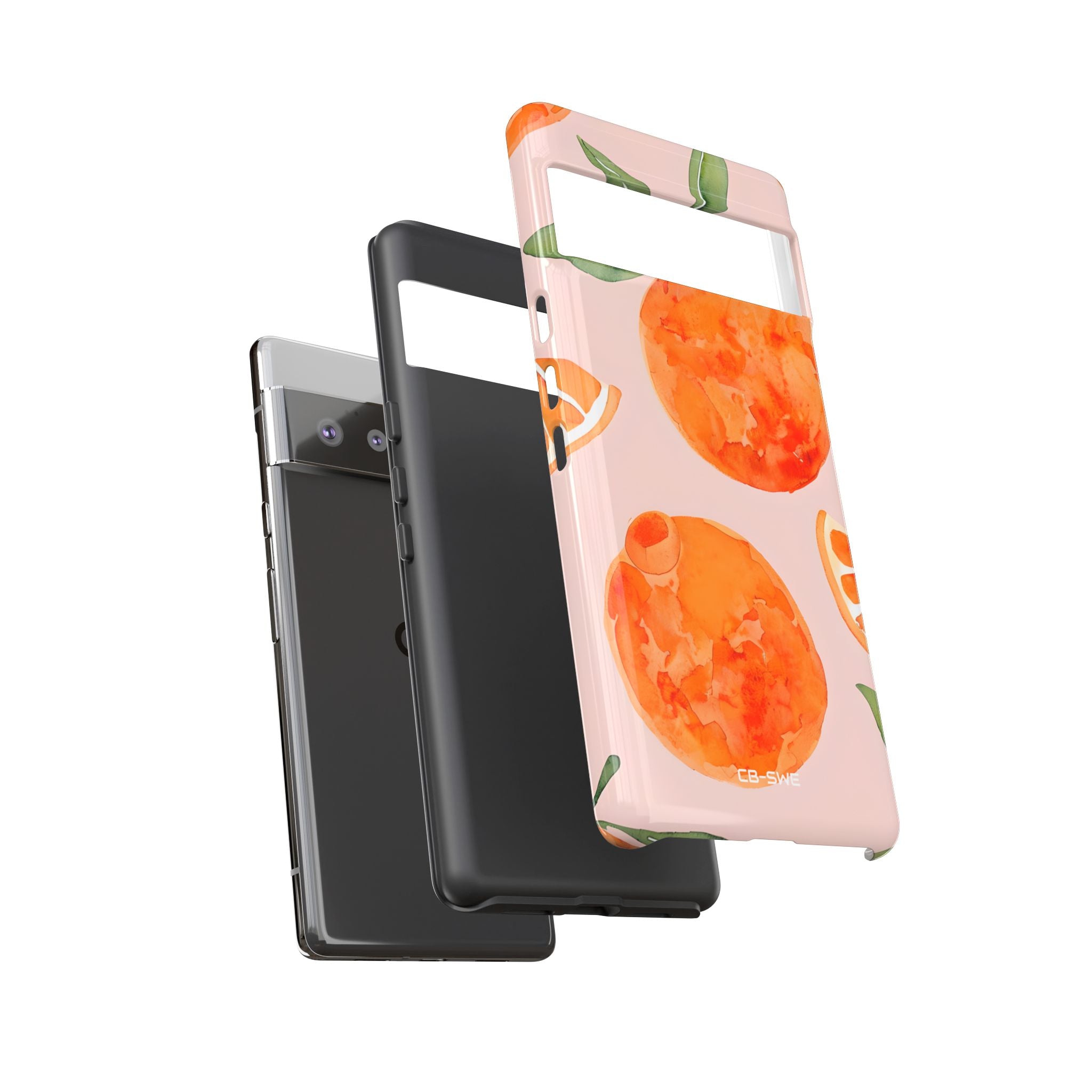 Summer Oranges Whimsy - Google Pixel Case