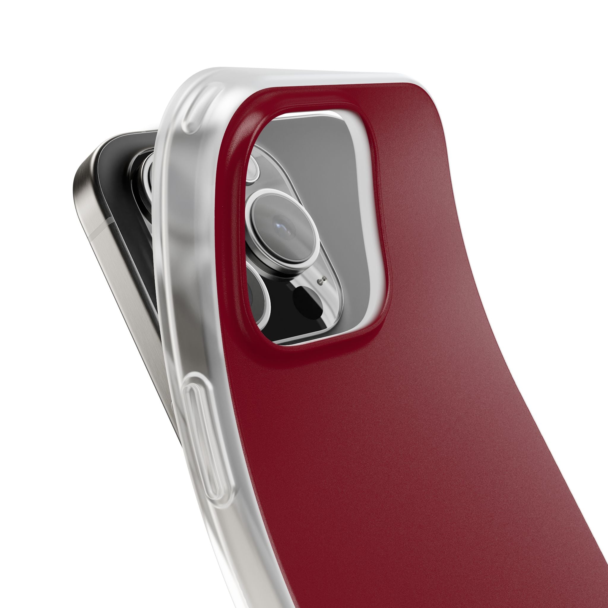 Burgundy iPhone Case - Flexi