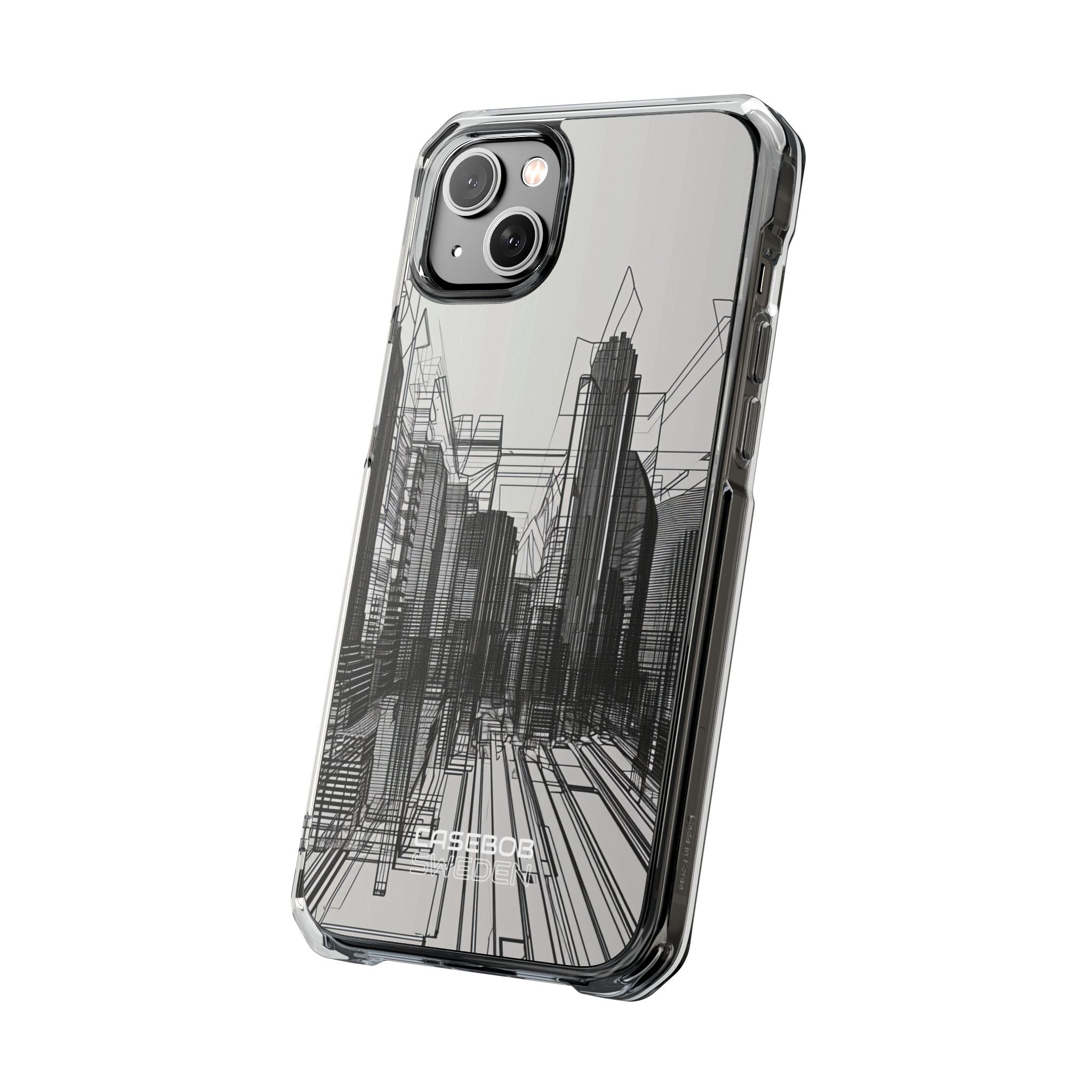 Urban Line Maze iPhone 14 - Impact Clear+