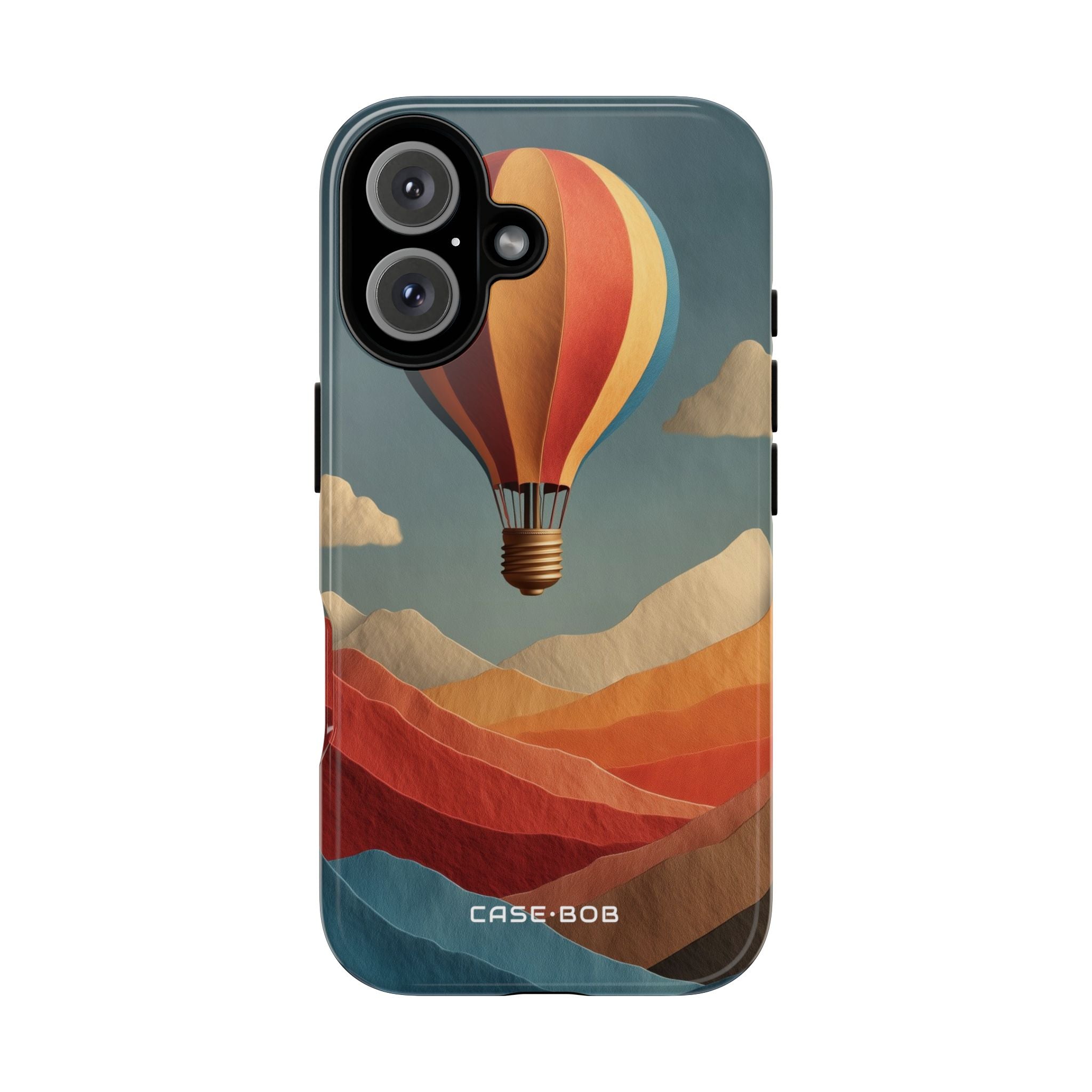 Lightbulb Balloon iPhone 16 Plus Case - Tough