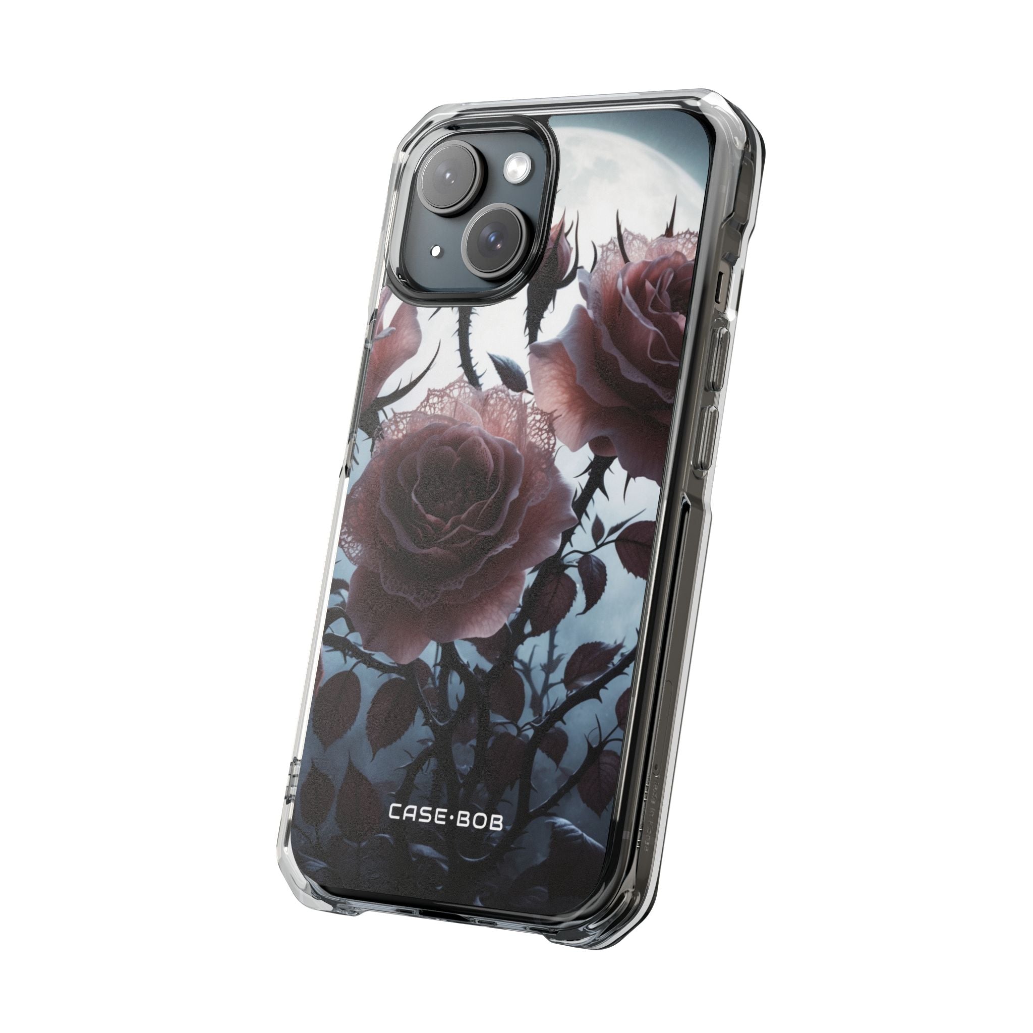 Moonlit Roses iPhone 15 Case - Impact