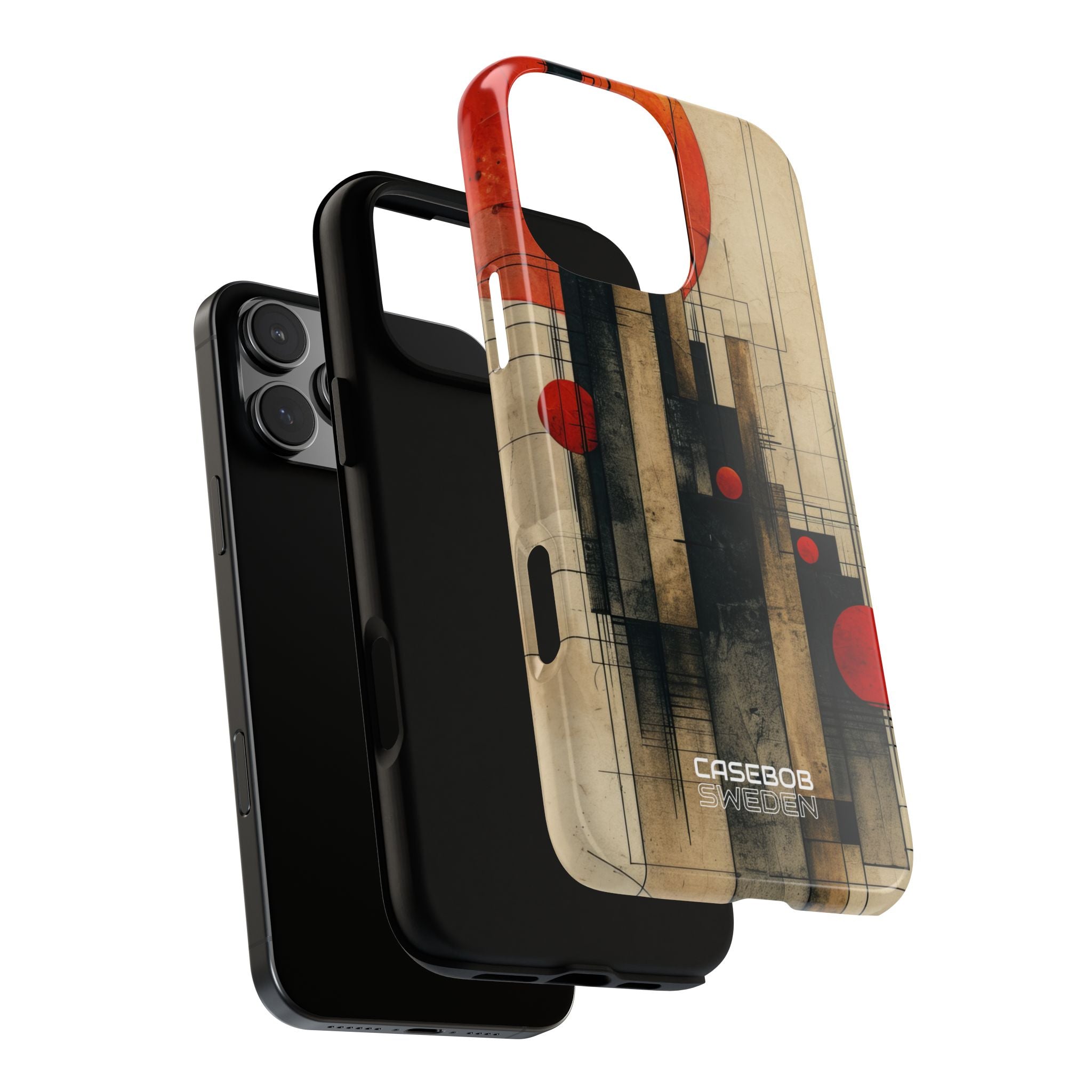 Geometric Cityscape Essence iPhone 16 - Tough