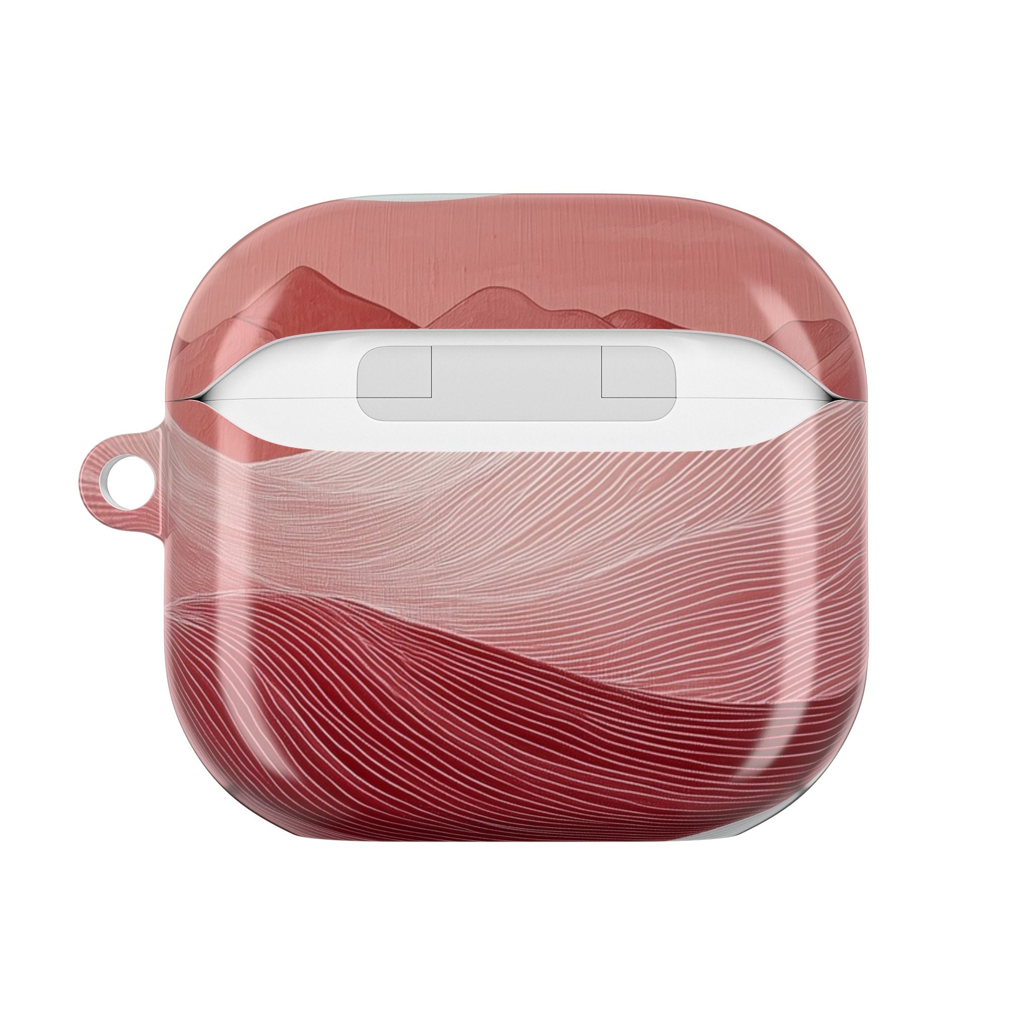 Valkoinen Orb Dunes - AirPods Case