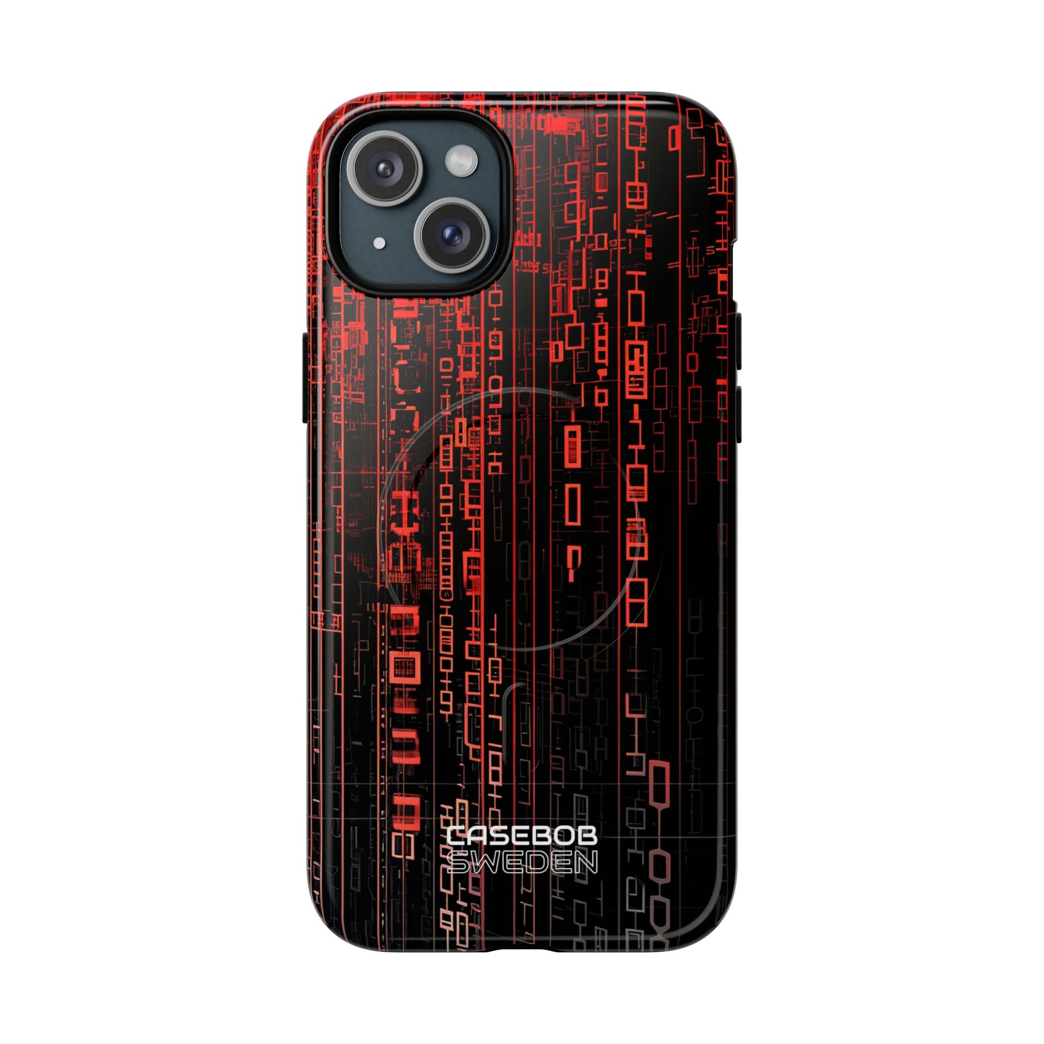 Neon Circuit Dreams iPhone 15 - Tough+