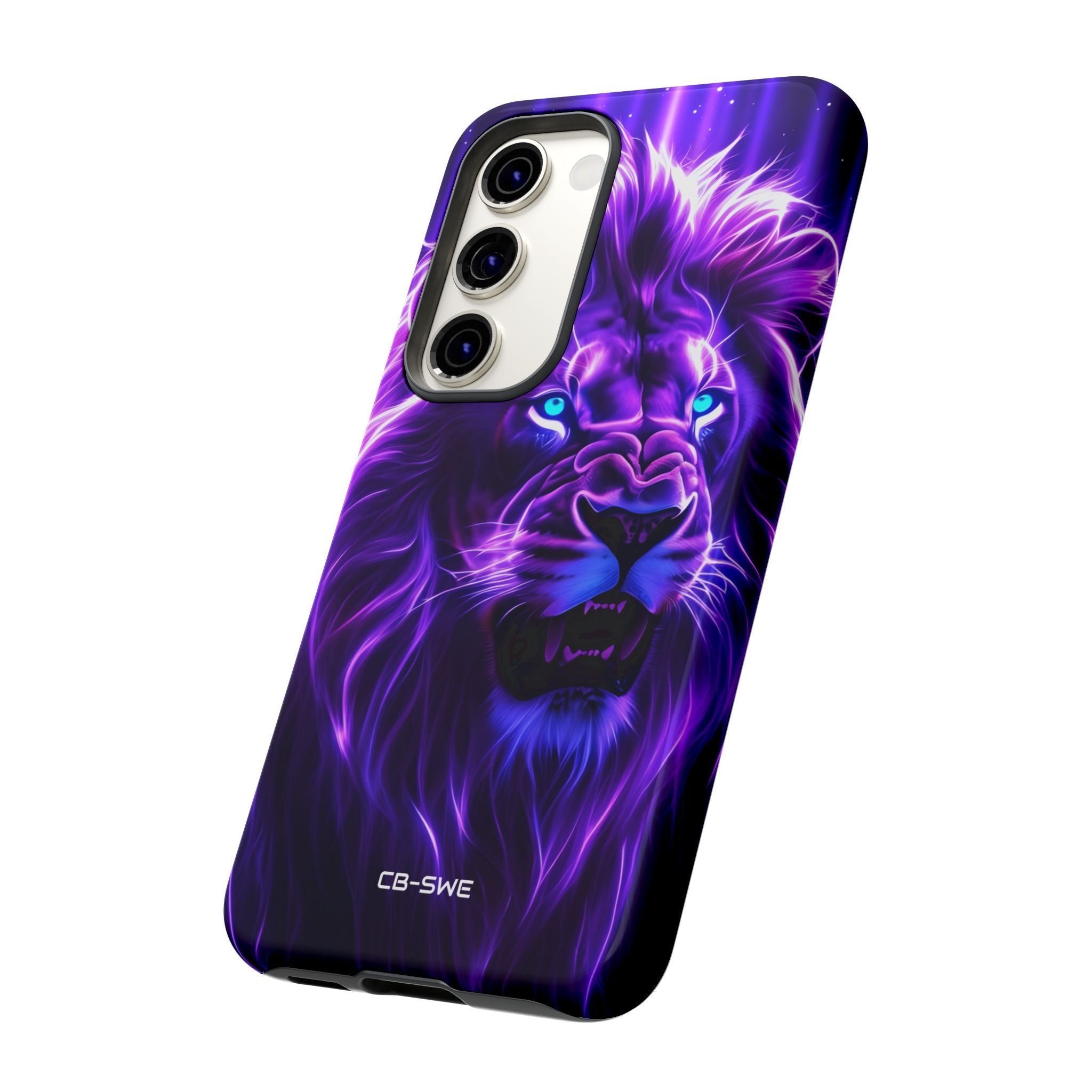 Neon Lion Majesty - Samsung Case