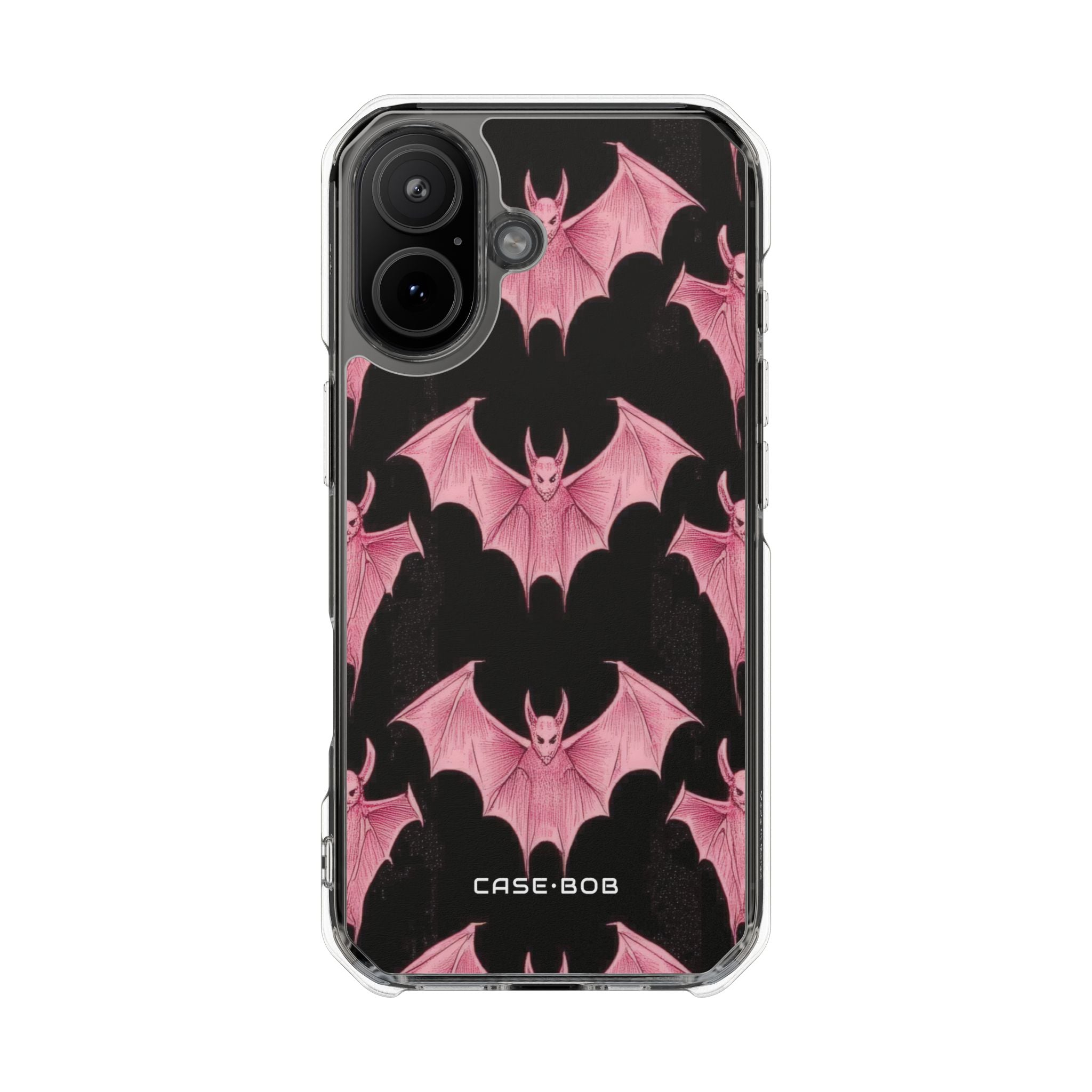 Pink Bat Wings iPhone 17 Case - Impact