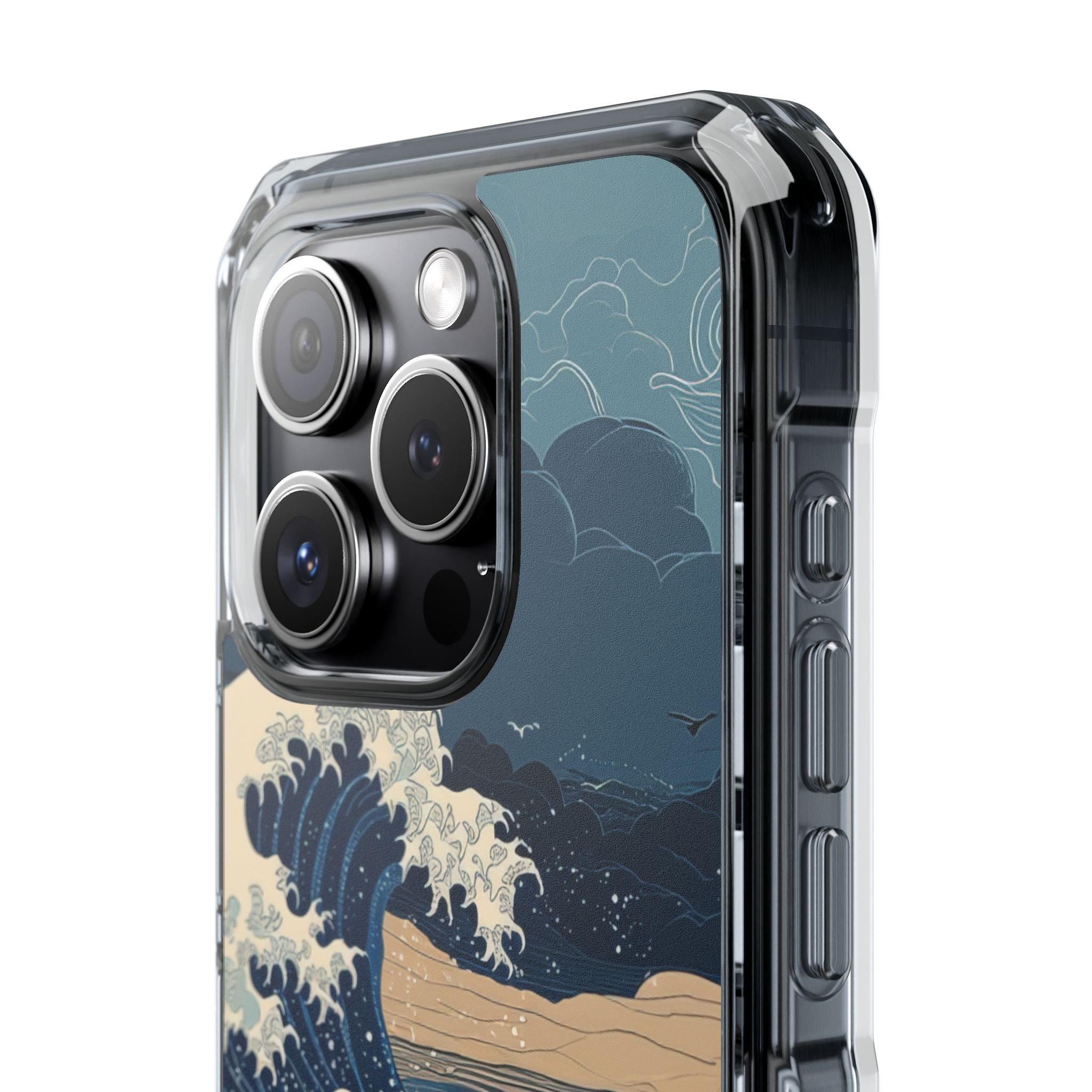Cresting Blue Wave iPhone 15 Pro Case - Impact