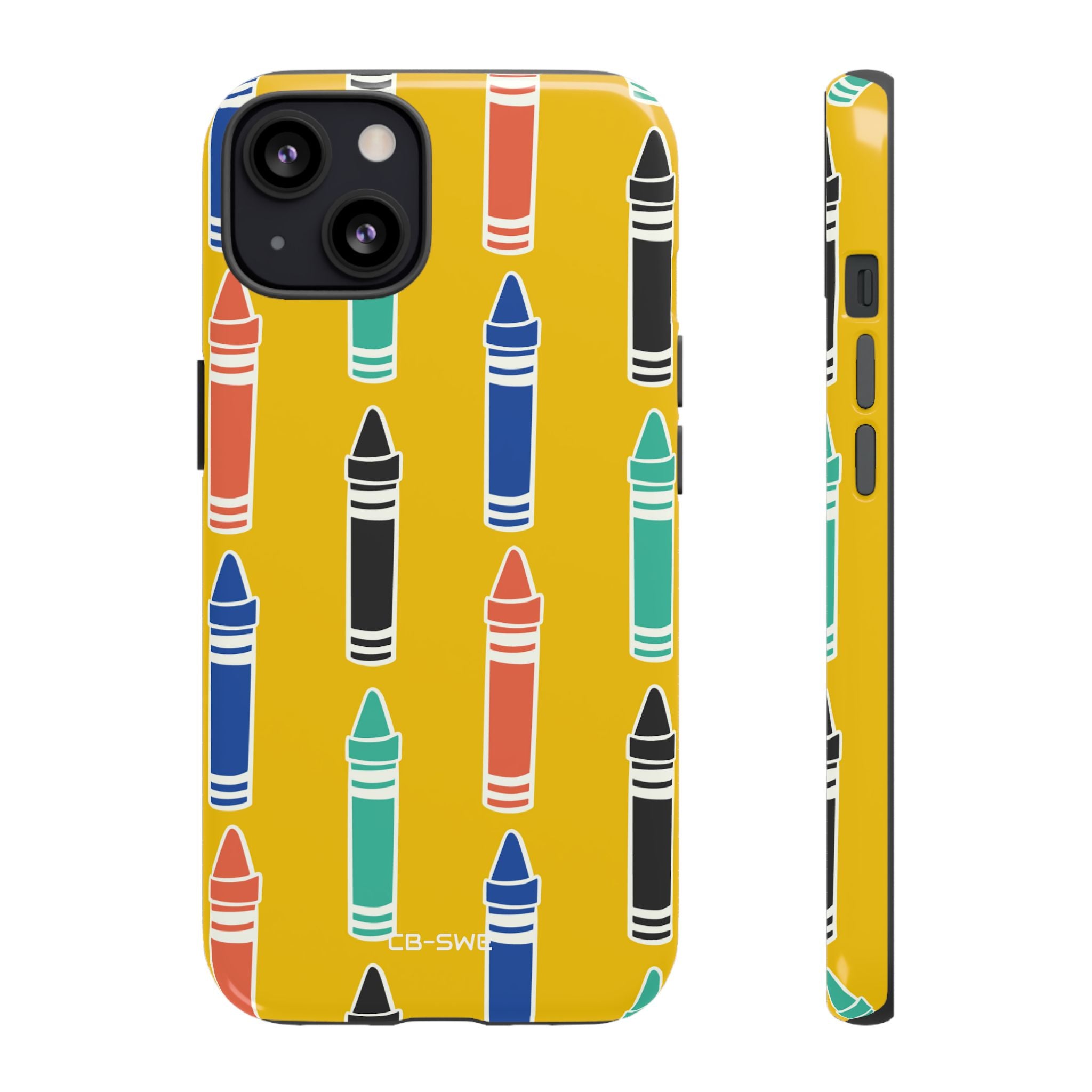Crayons Dance Joyfully - iPhone Case