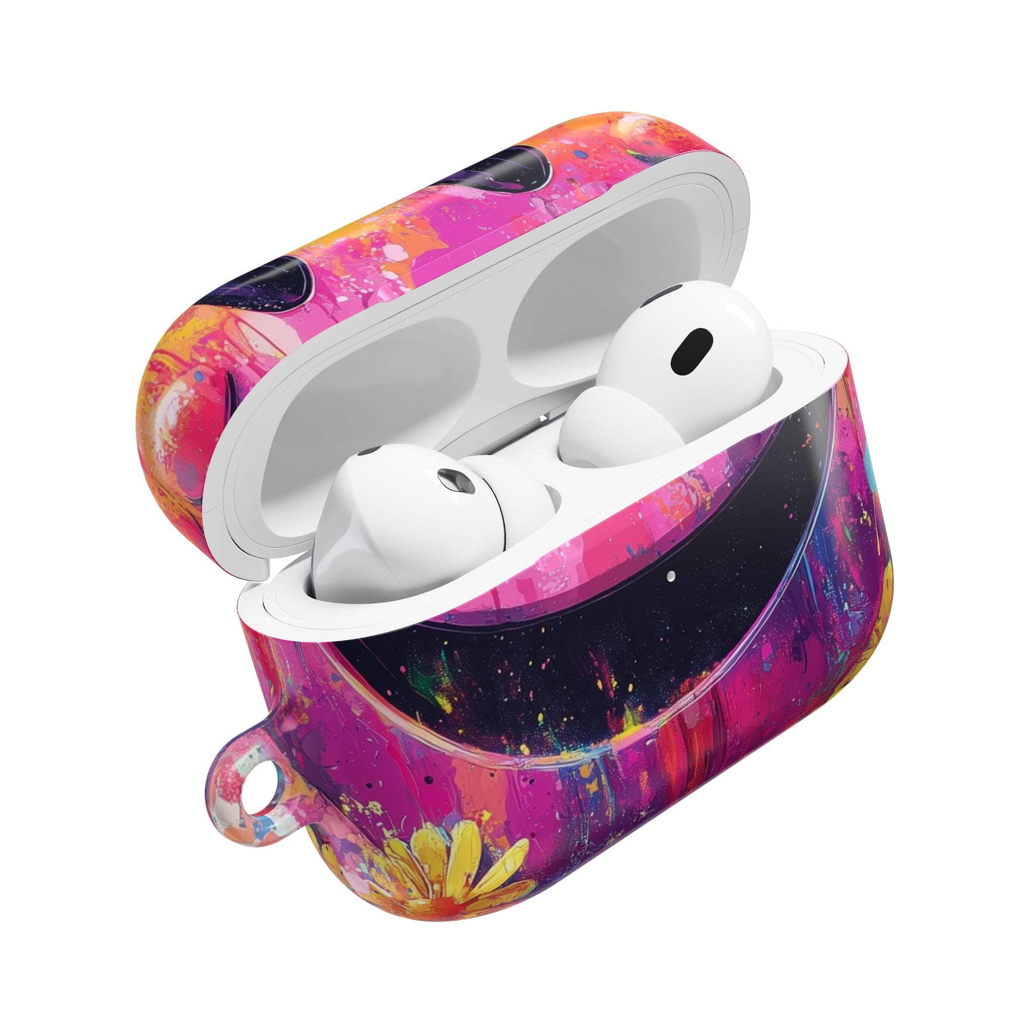 Smiley Bloom Drip - AirPods Case