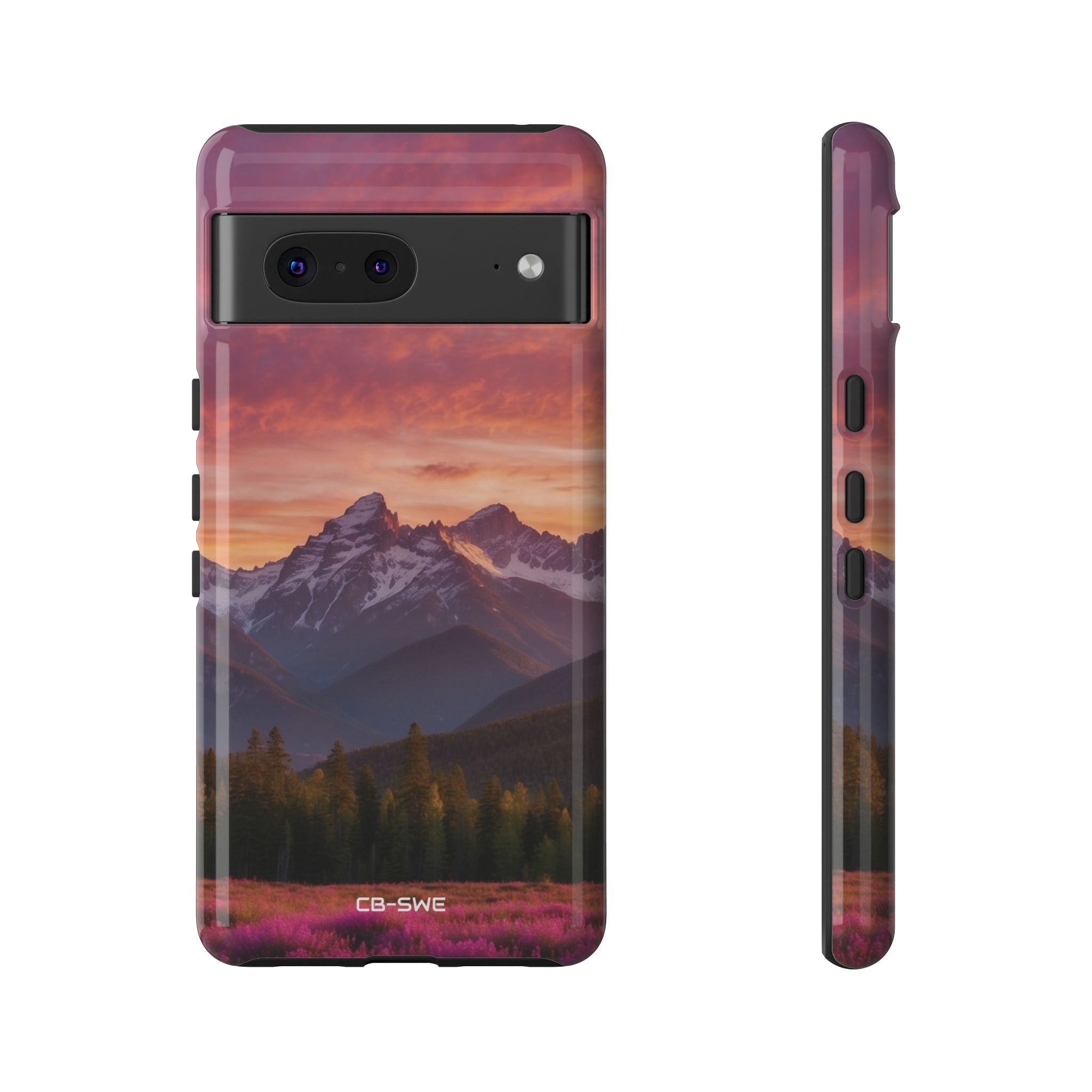 Mountain Peaks Glow - Google Pixel Case