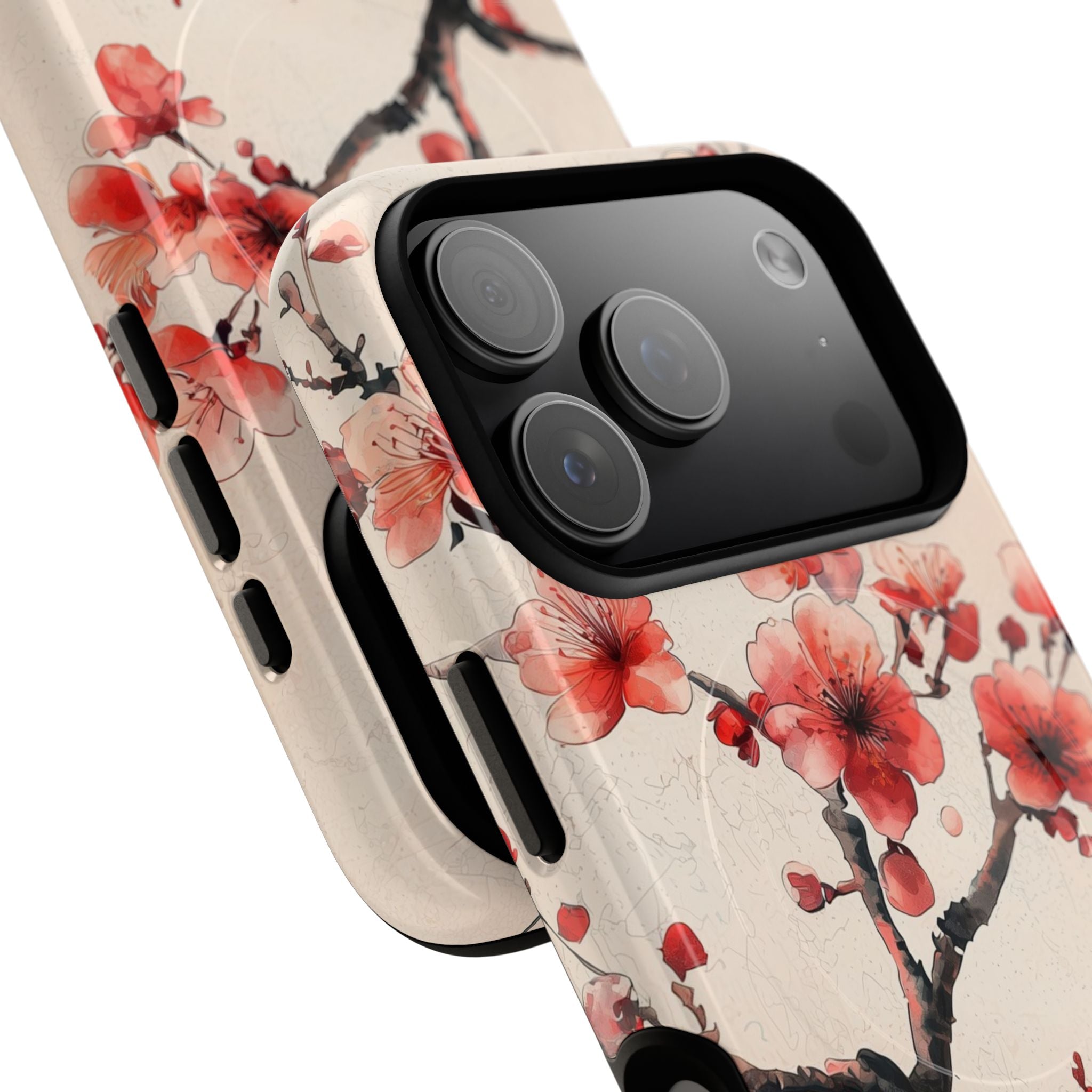 Blossom Shadow iPhone 17 Pro Case - Tough+