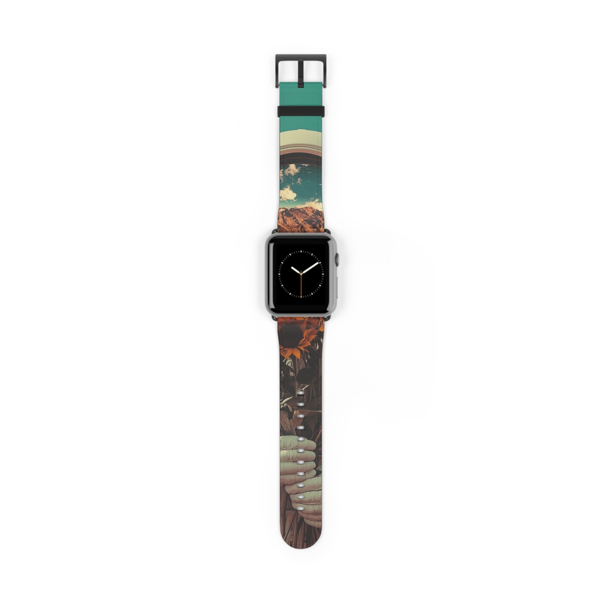 Auringonkukka Astronaut - Kellonranneke