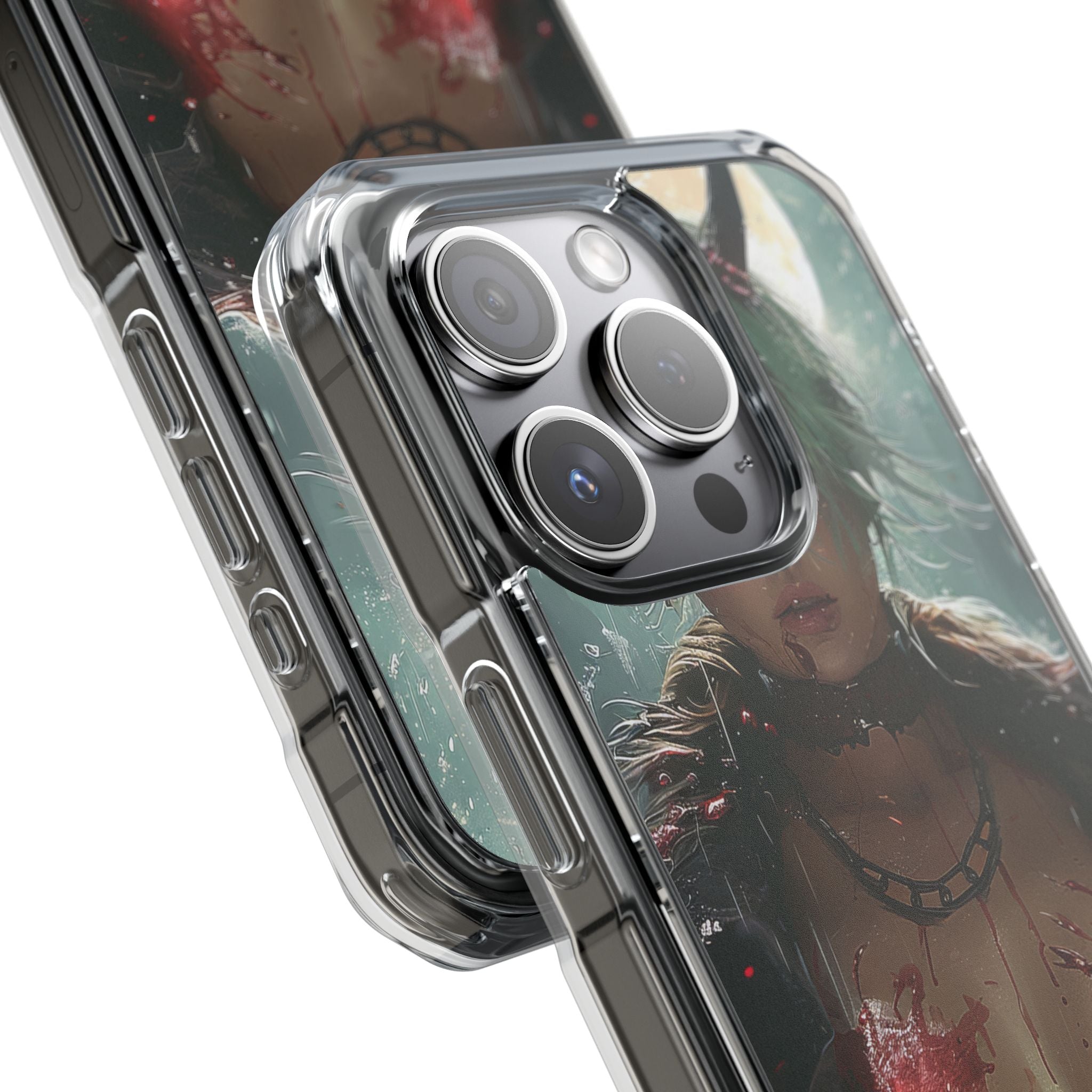 Moonlit Horned Beauty iPhone 15 - Impact Clear+
