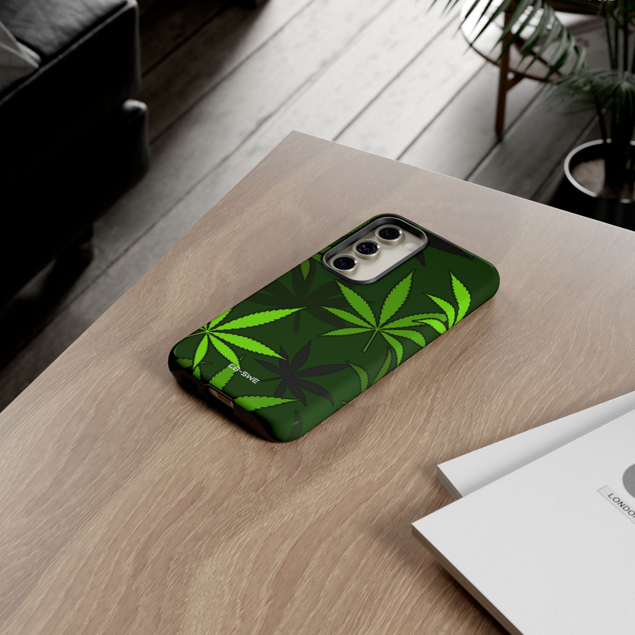 Green Leaf Symmetry - Samsung Case
