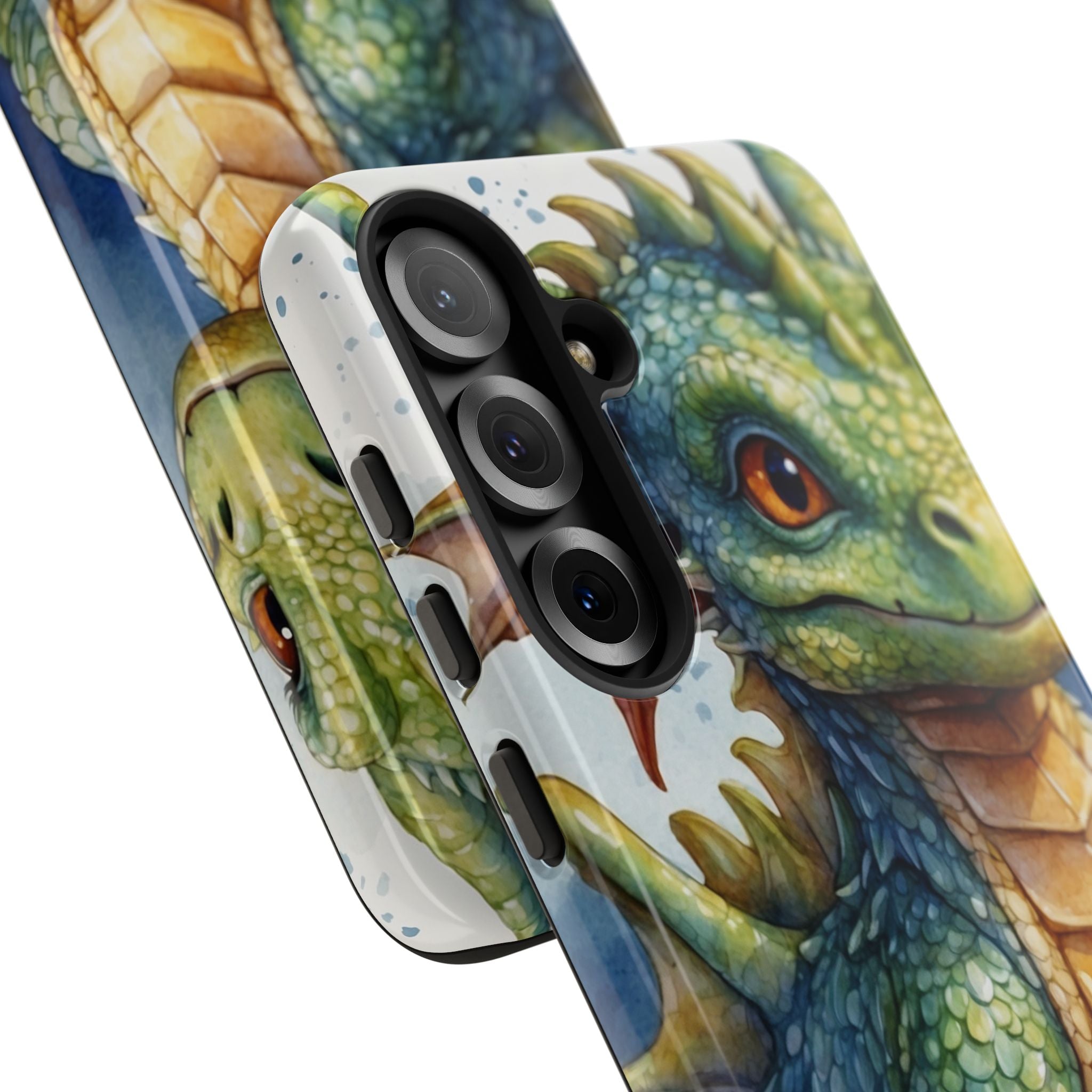 Green Dragon Smiles - Samsung Case