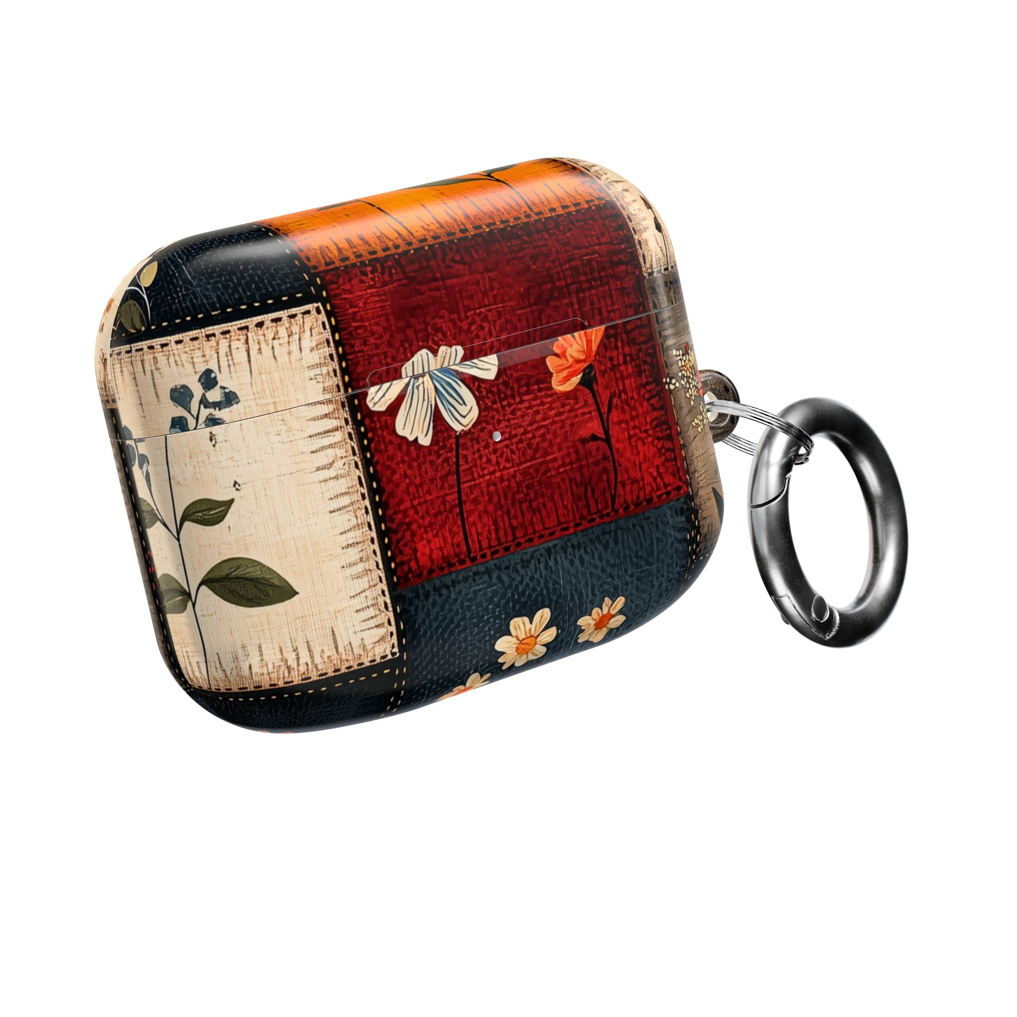 Patchwork Blooms - AirPods Case