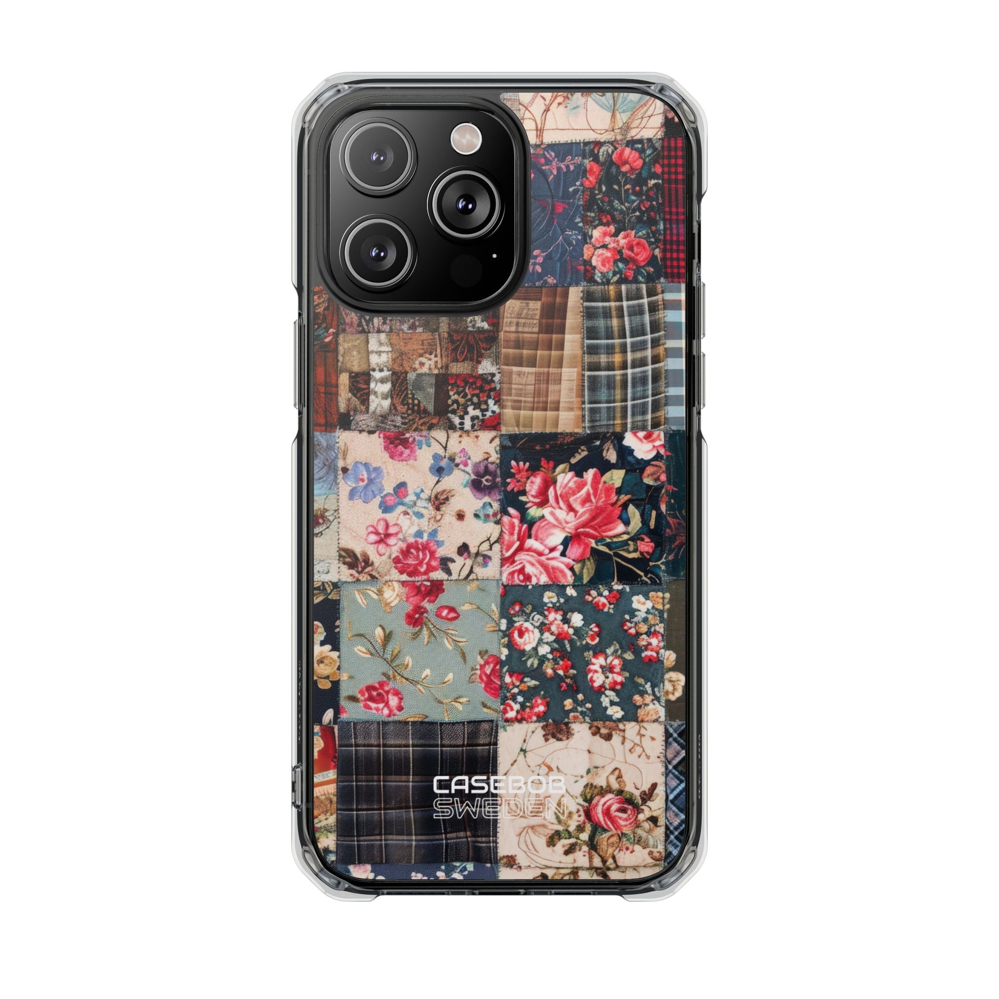 Patchwork Floral Quilt iPhone 14 - Impact Clear+