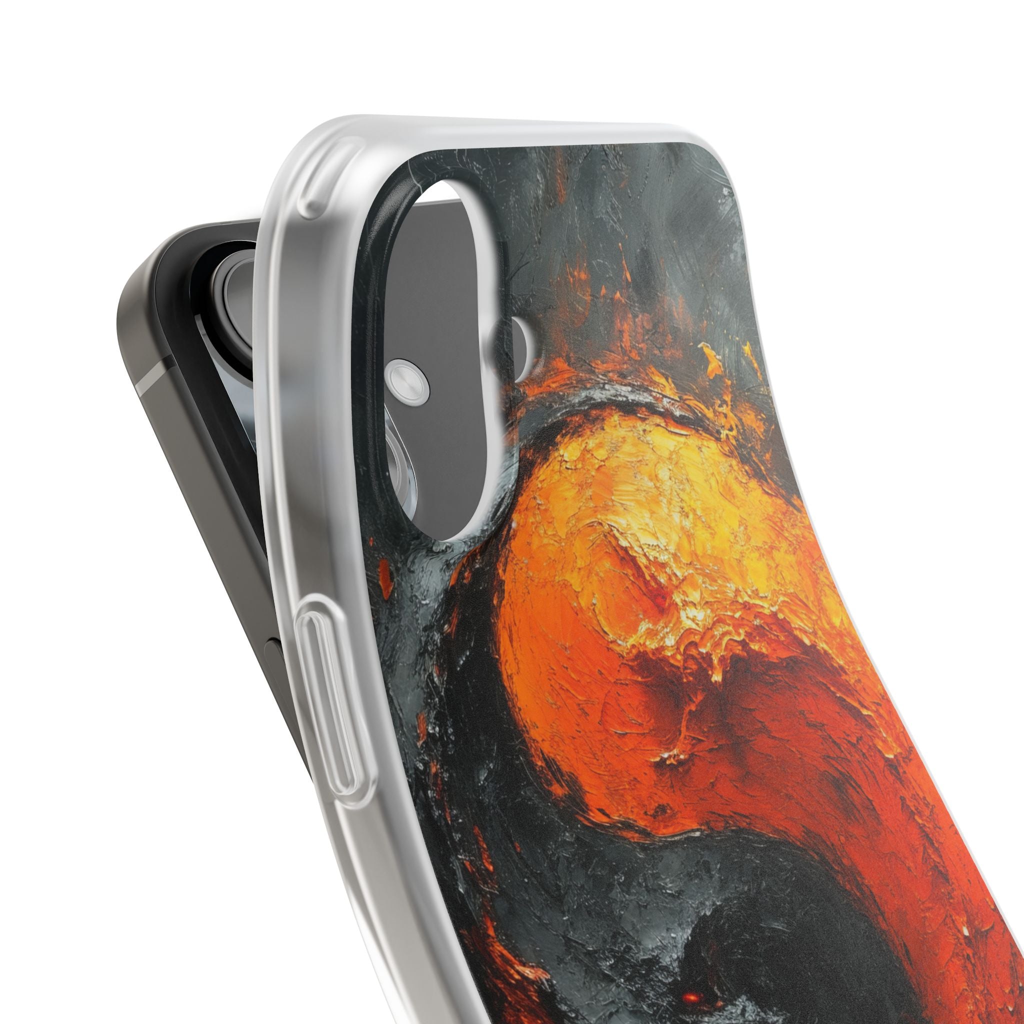 Molten Yin-Yang iPhone 16 Plus Case - Soft