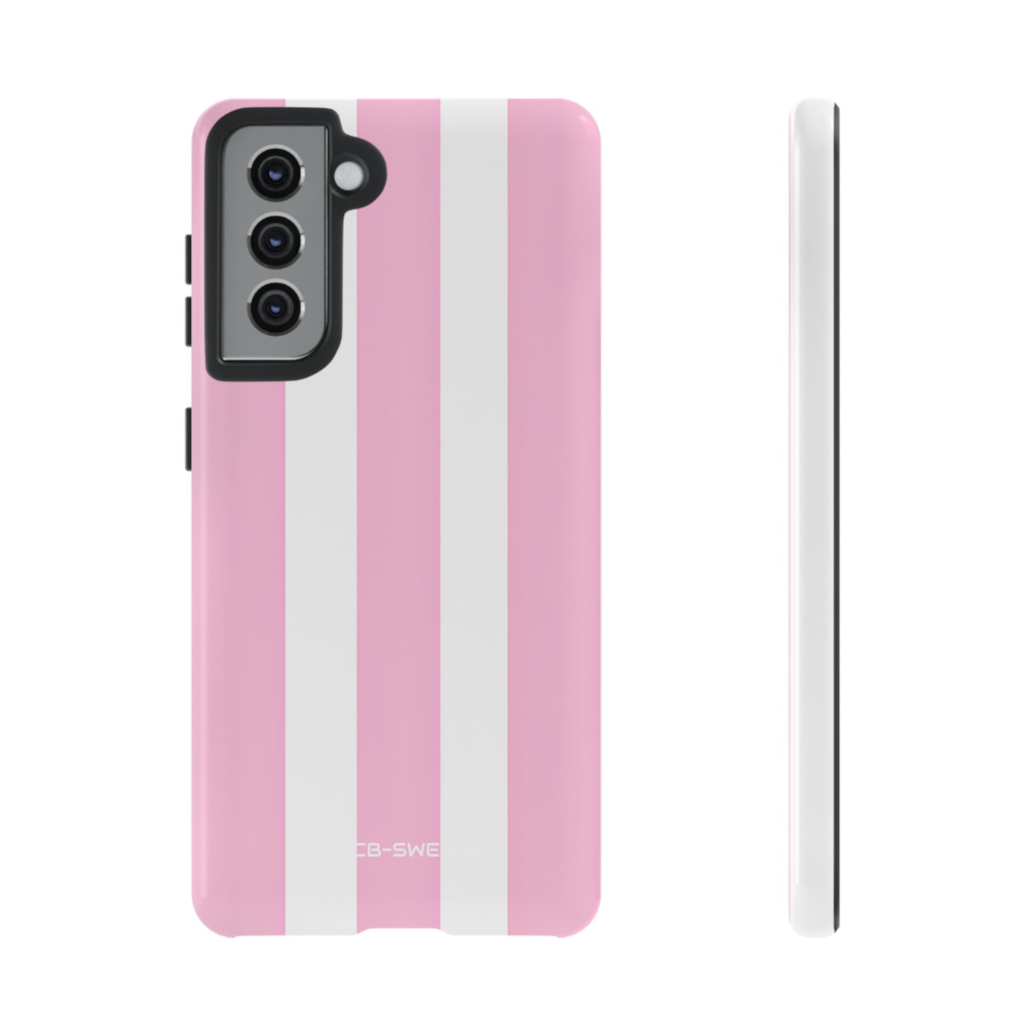 Pink White Minimalism - Samsung Case