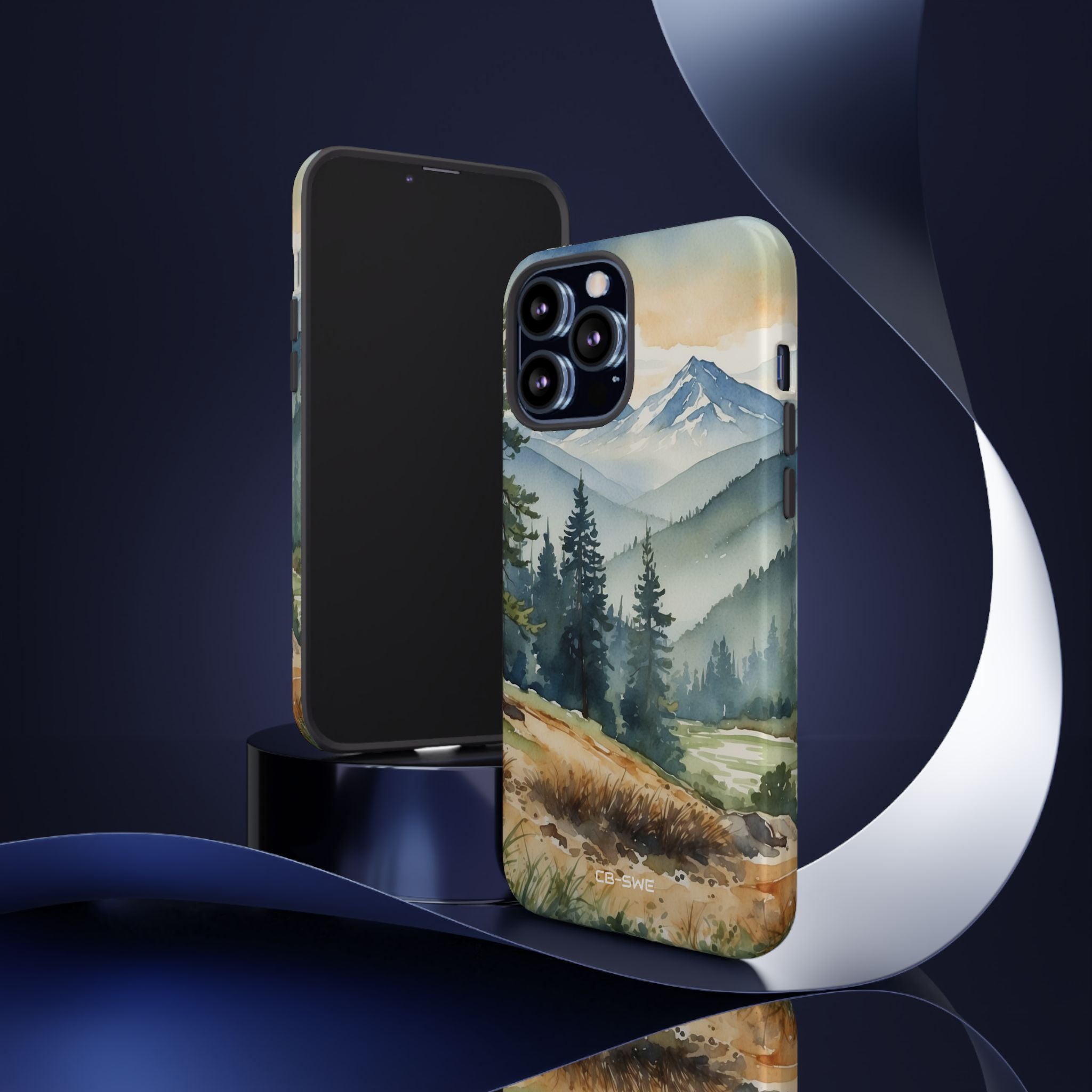 Whispers Paint Horizon - iPhone Case