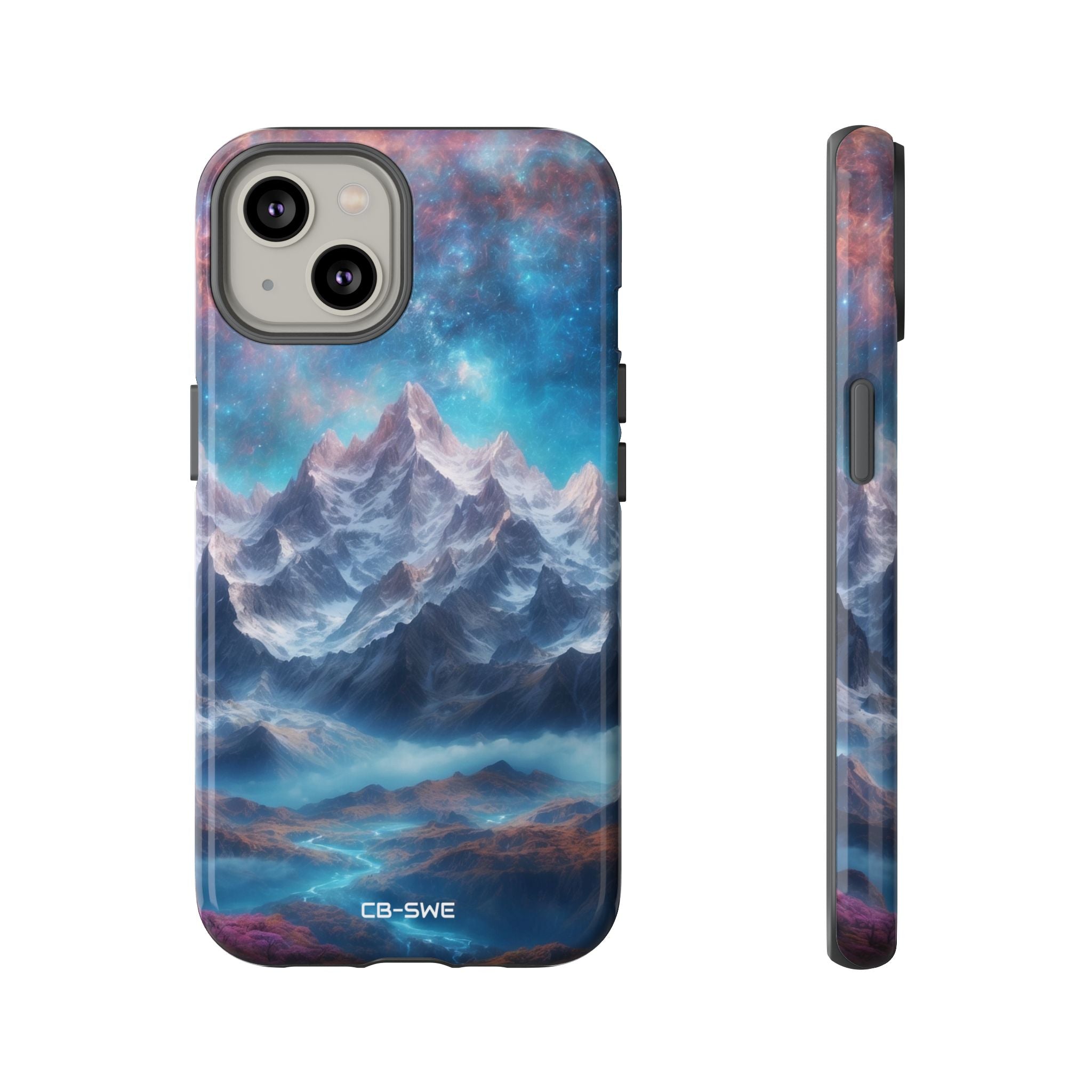 Celestial Mountains Rise - iPhone Case