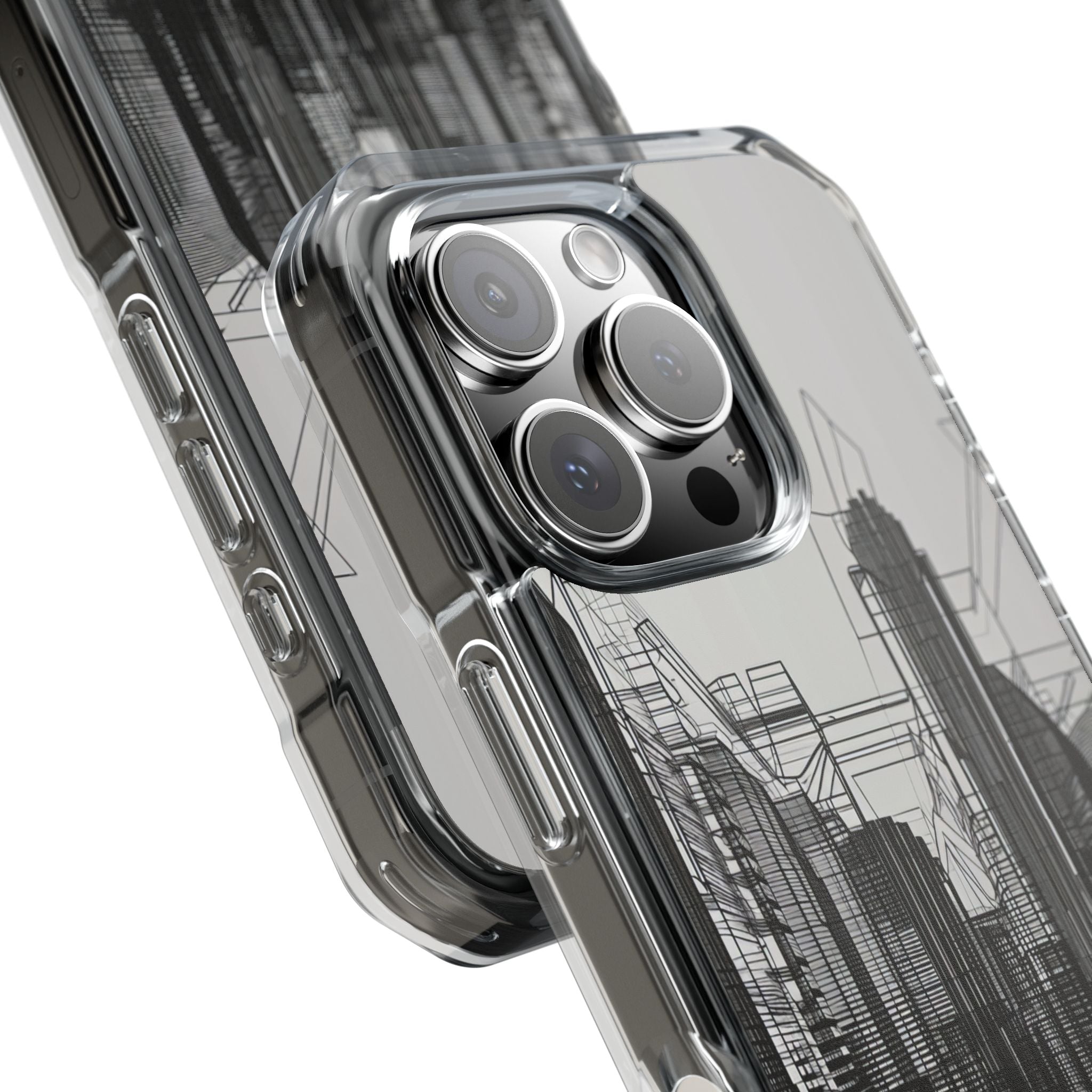 Urban Line Maze iPhone 16 - Impact Clear+