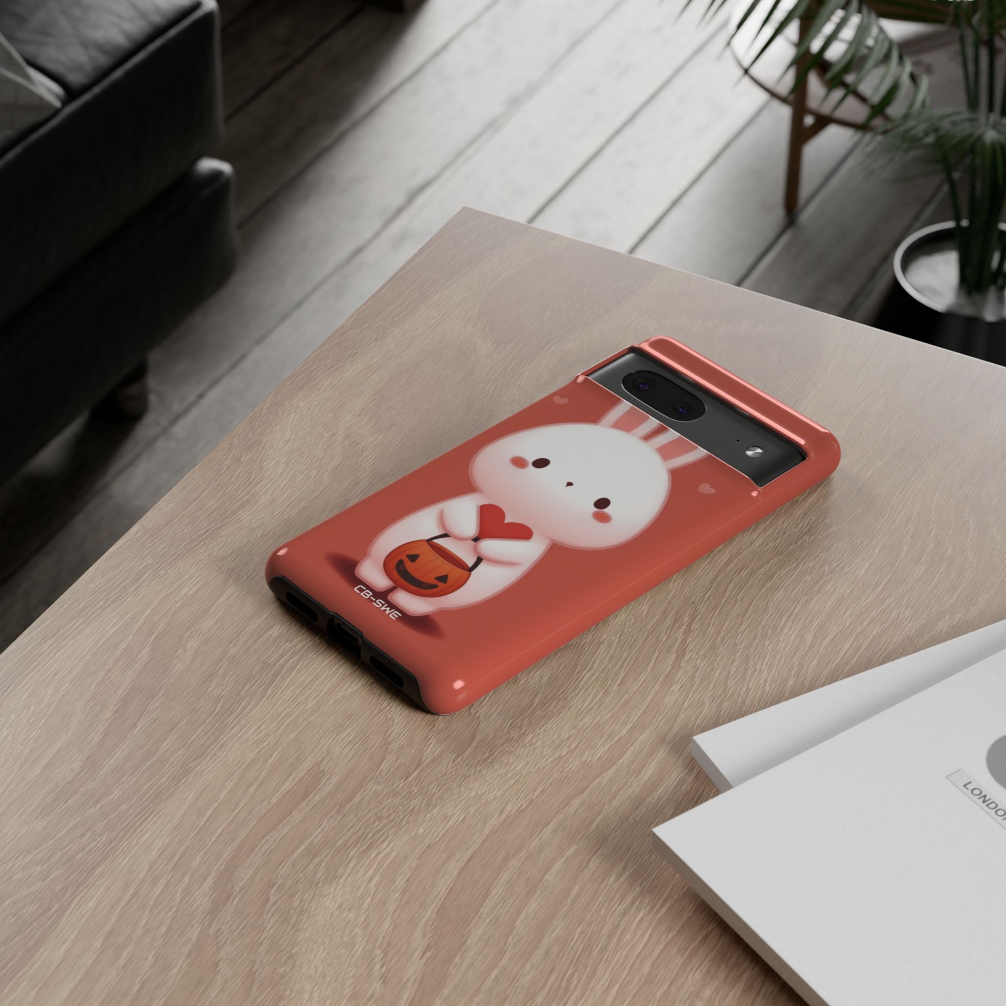 Bunny Holds Heart - Google Pixel Case