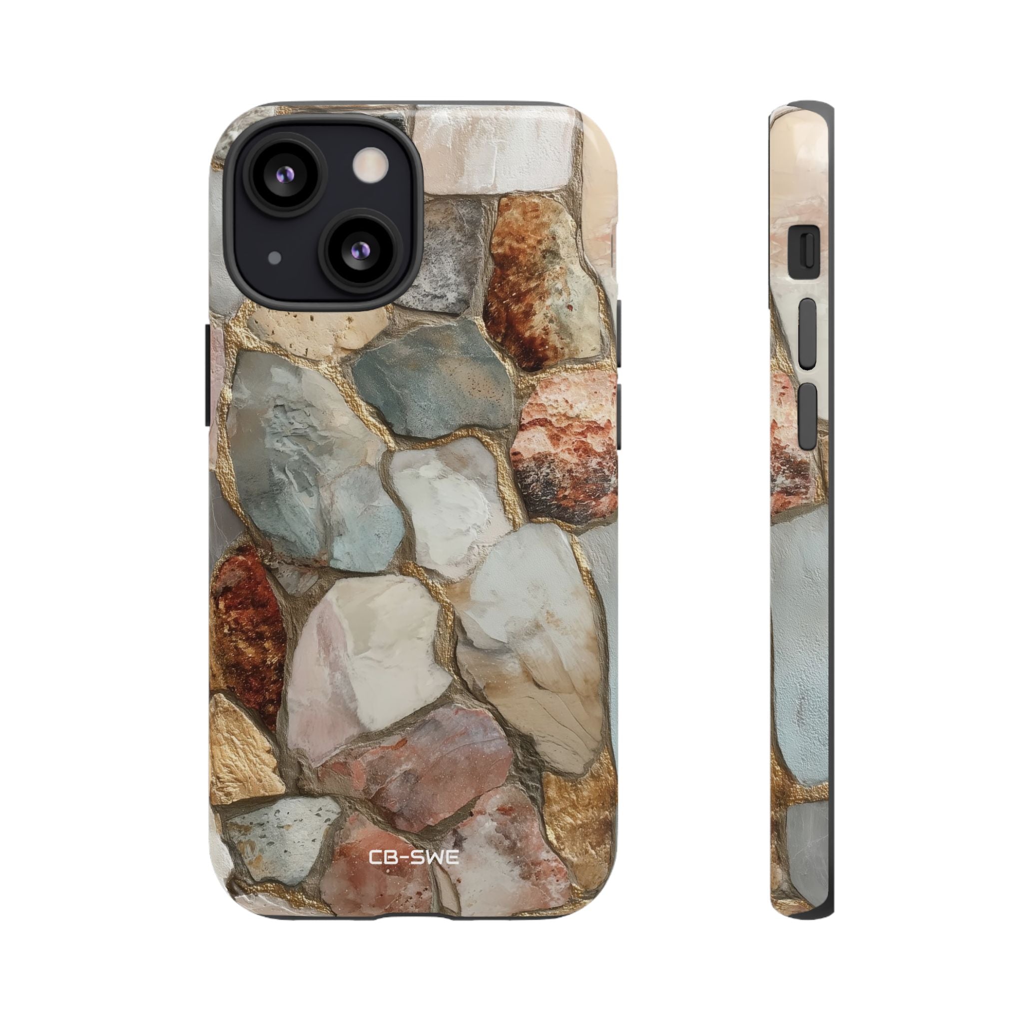 Stone Mosaic Dance - iPhone Case
