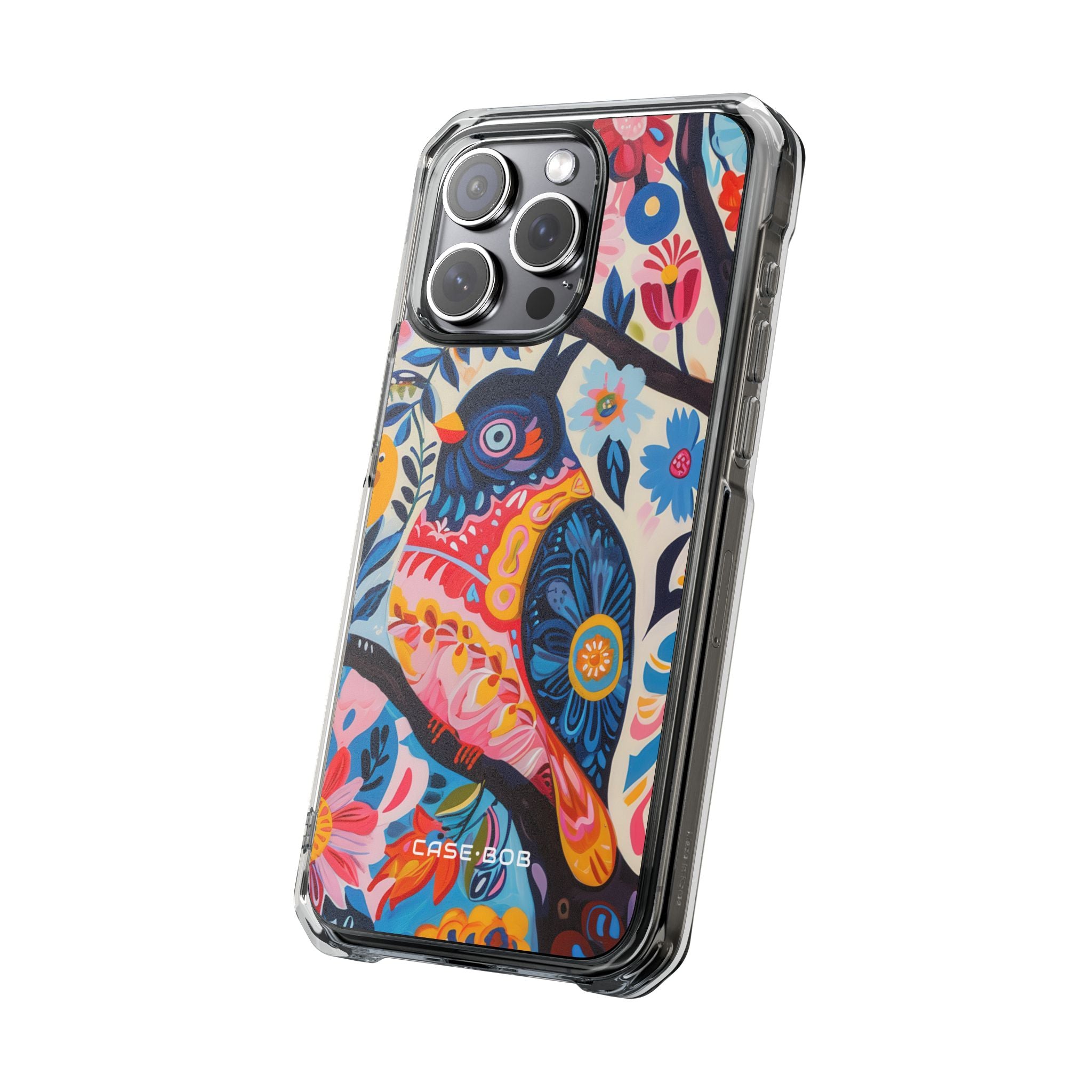 Owl Bloom iPhone 15 Pro Max Case - Impact