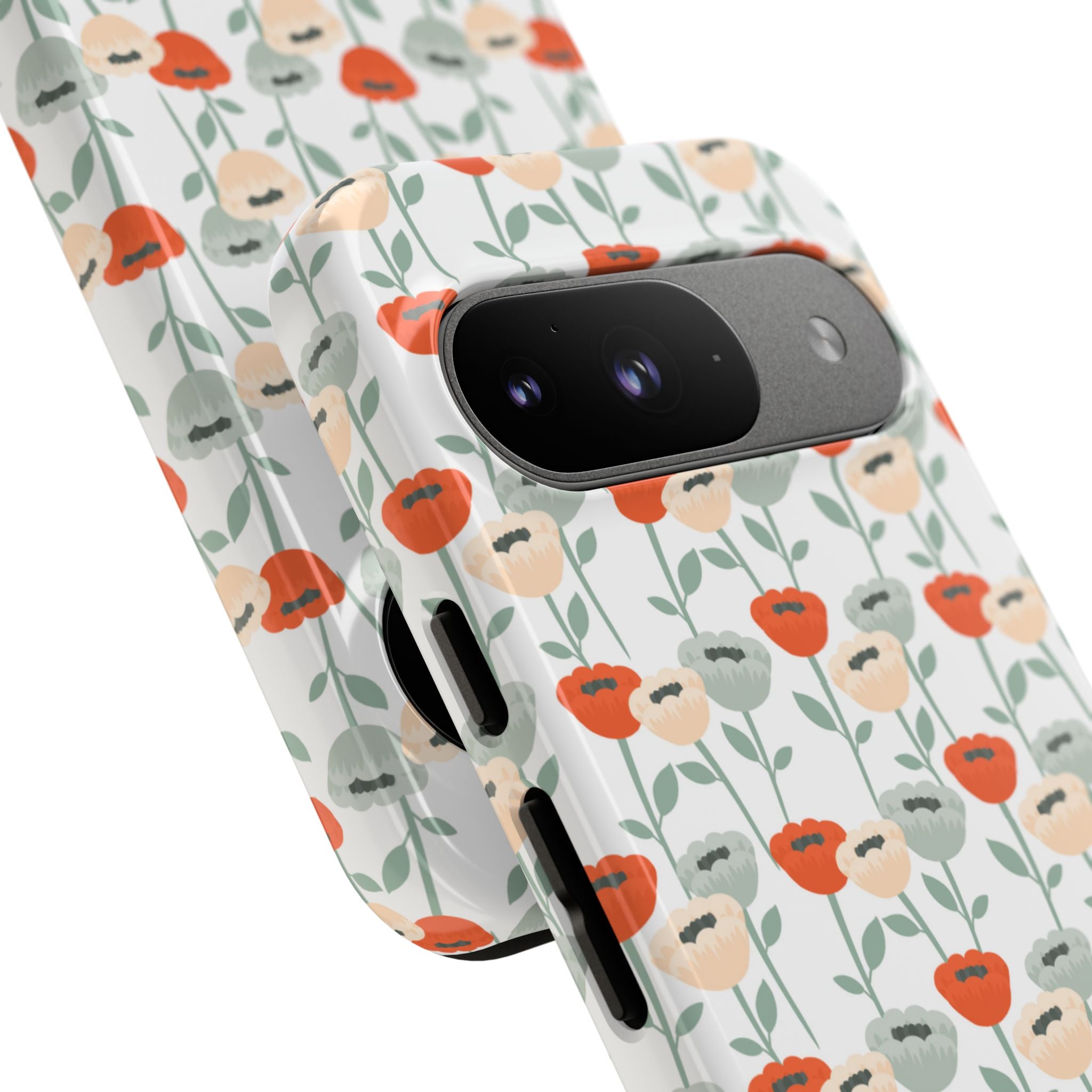Minimalist Floral Elegance - Google Pixel Case