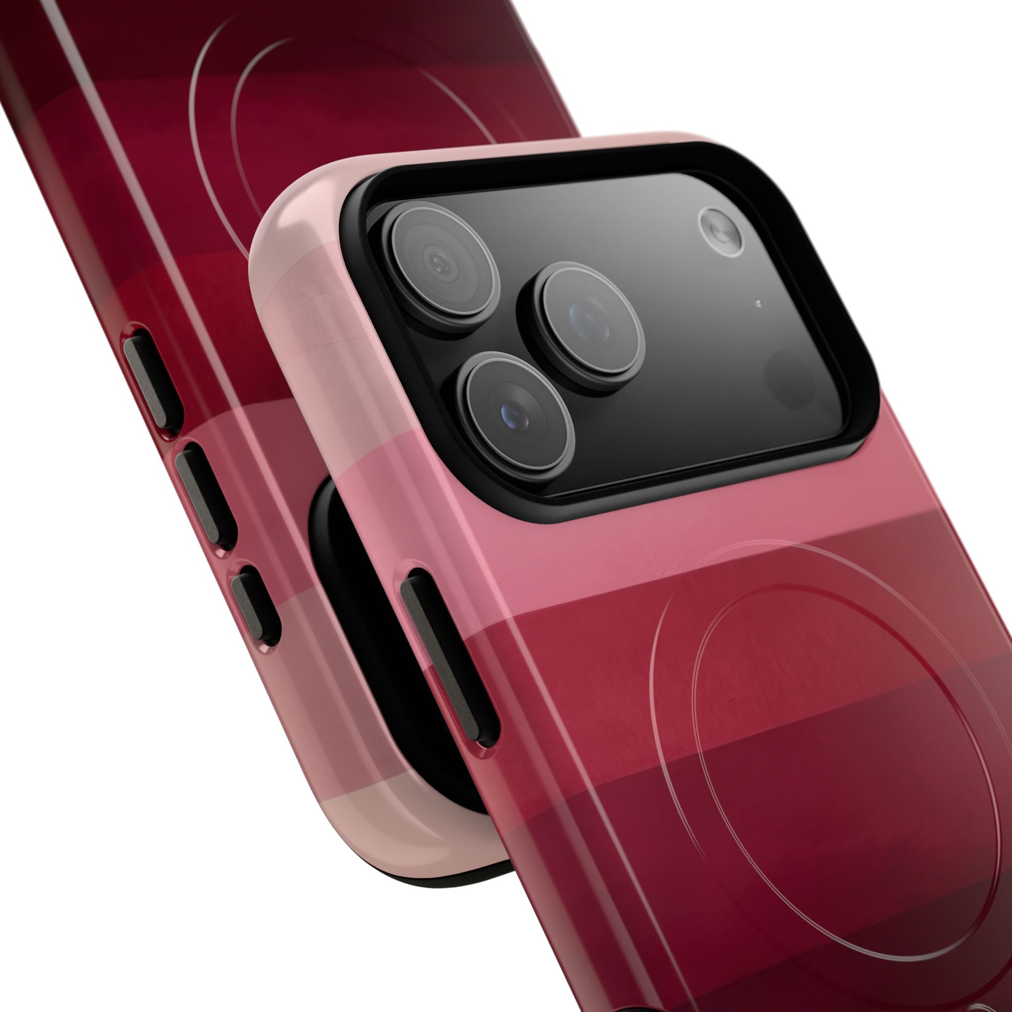 Pink Bands iPhone 17 Pro Max Case - Tough+