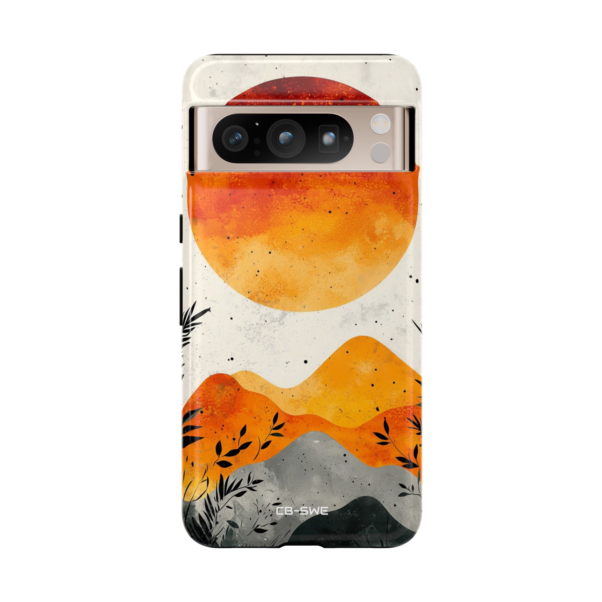 Sun Illuminates Mountains - Google Pixel Case