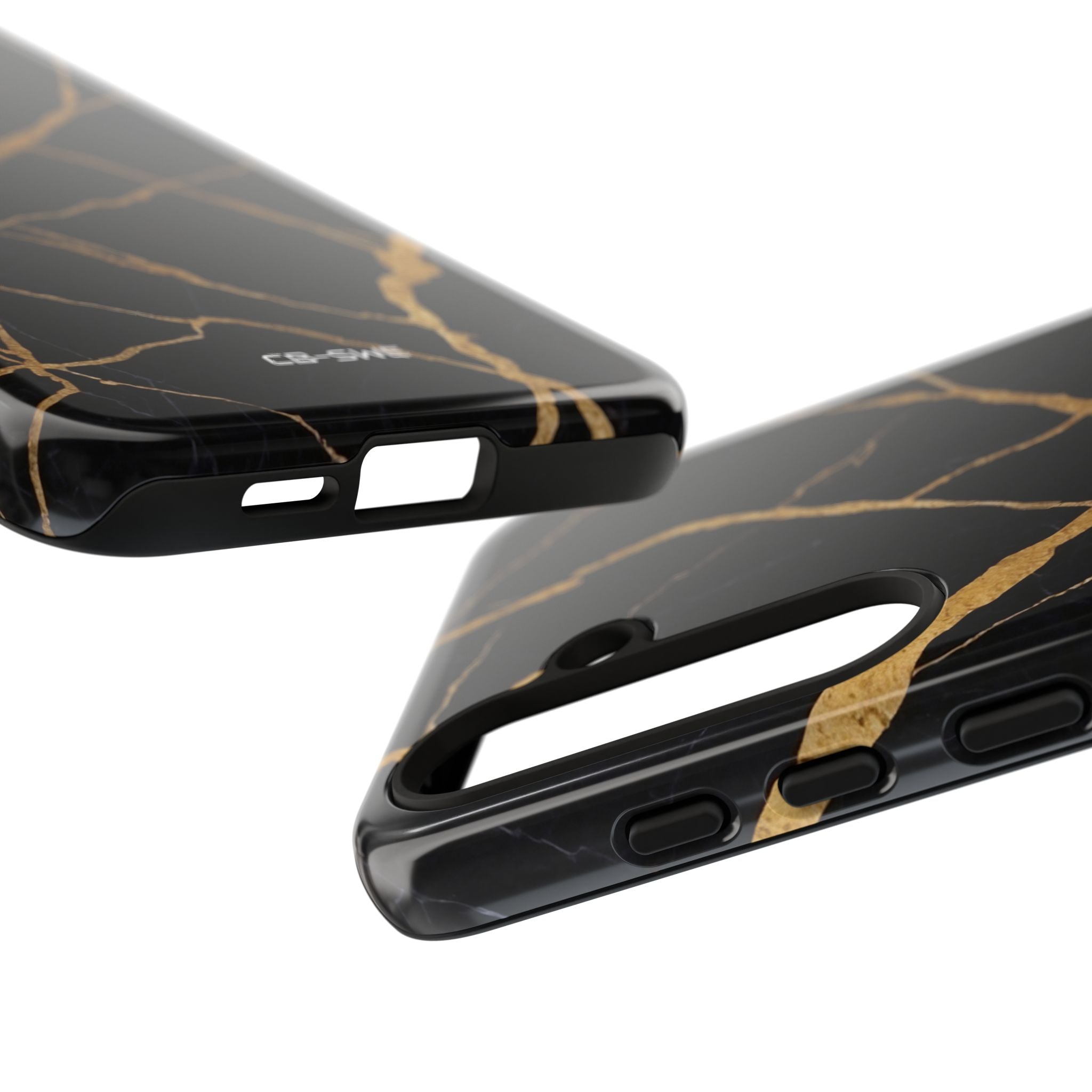 Golden Veins Twist - Samsung Case