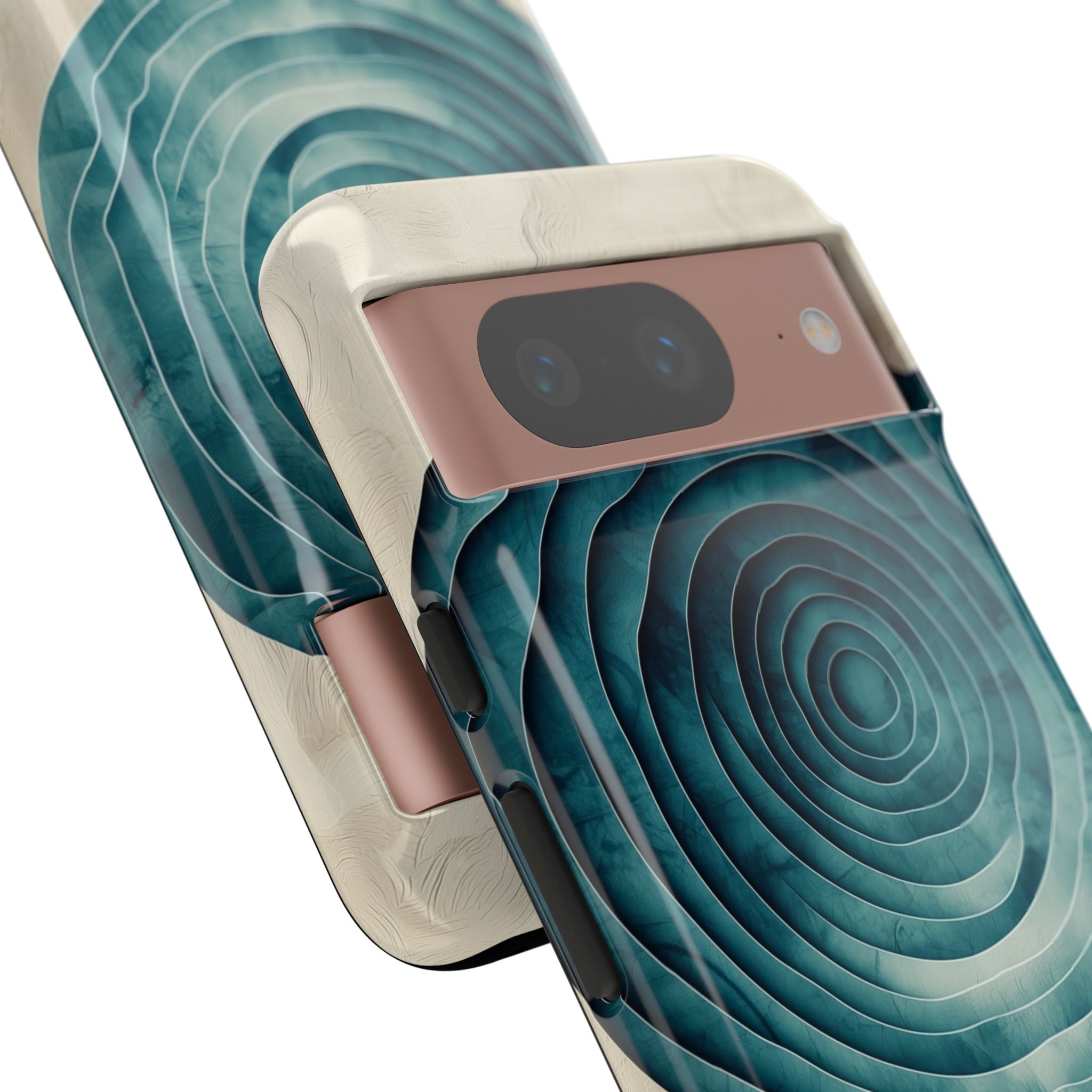 Waves Embrace Circles - Google Pixel Case