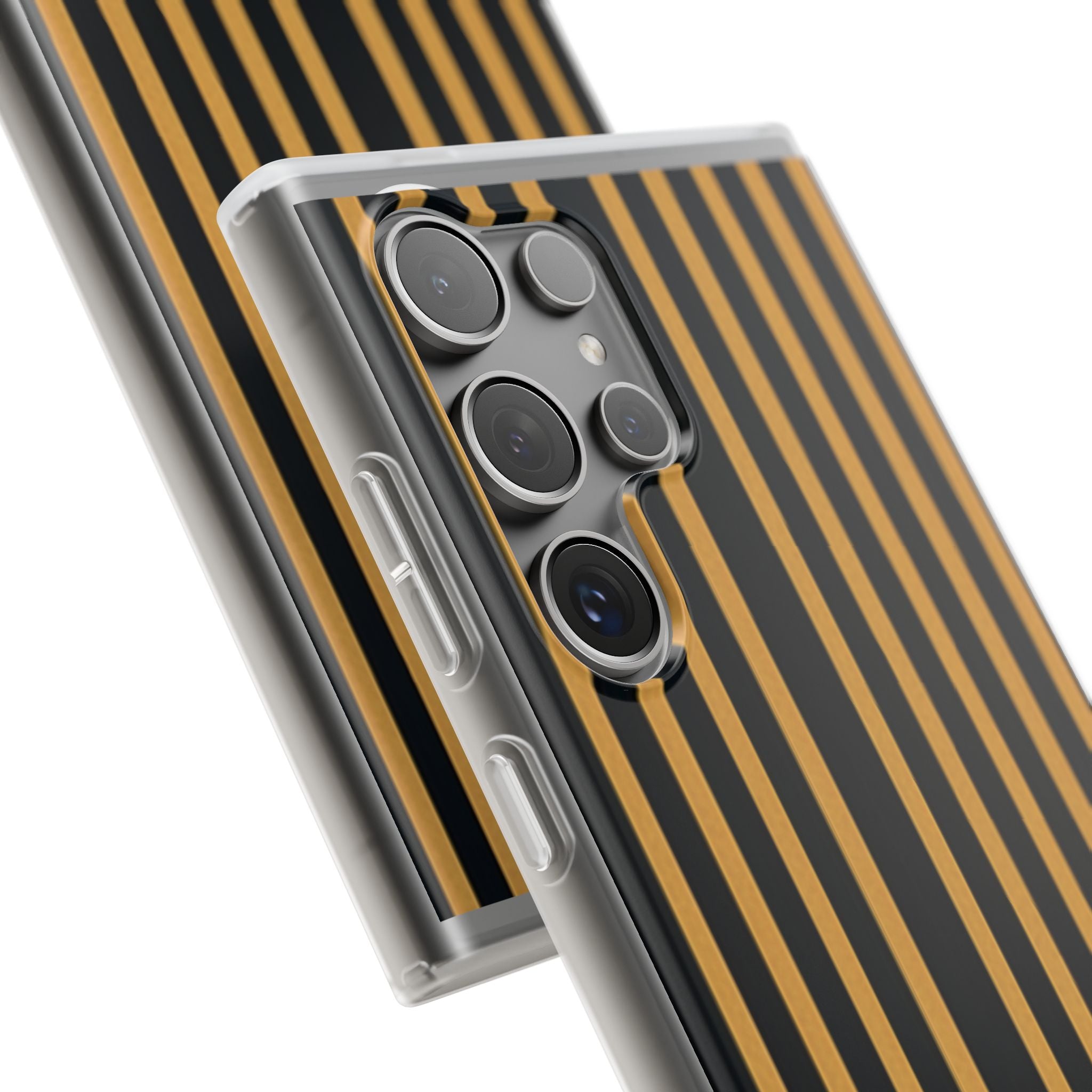 Golden Stripes Samsung S24 Ultra Case - Soft