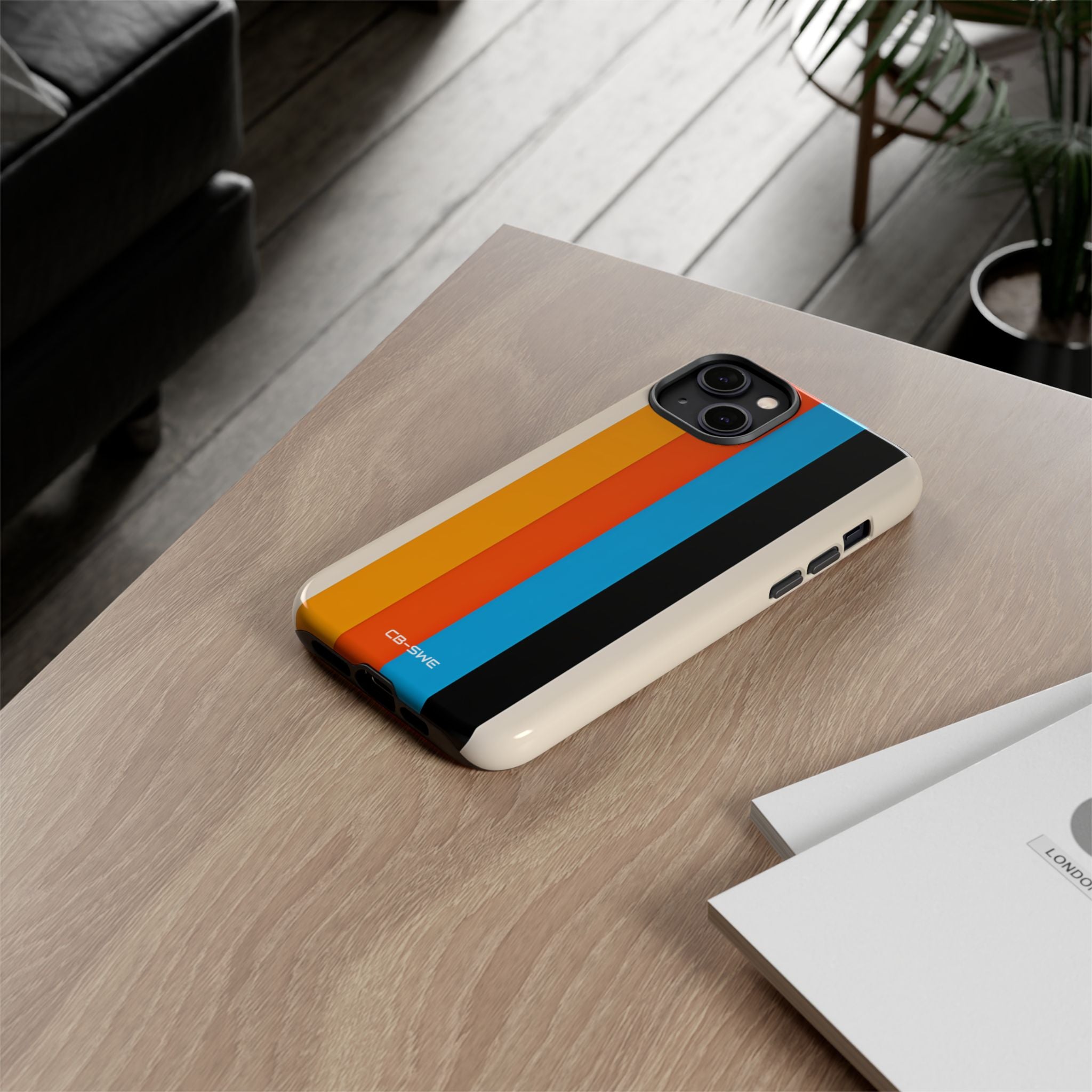 Colorful Harmony Stripes - iPhone Case