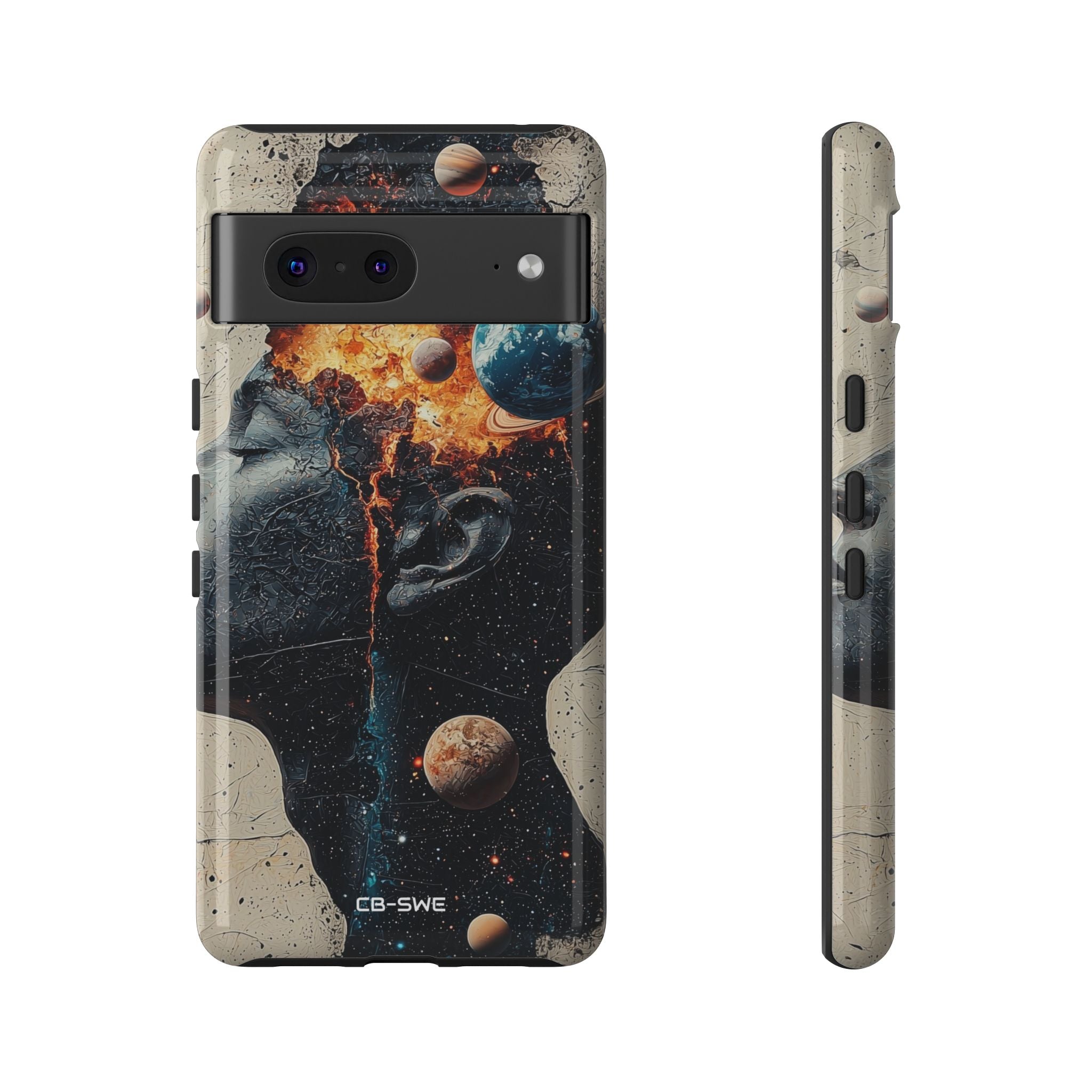 Cosmic Mind Erupts - Google Pixel Case